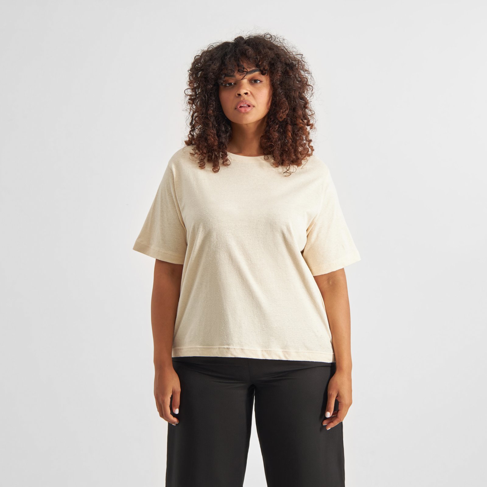 T-shirt Vadstena Vanilla White