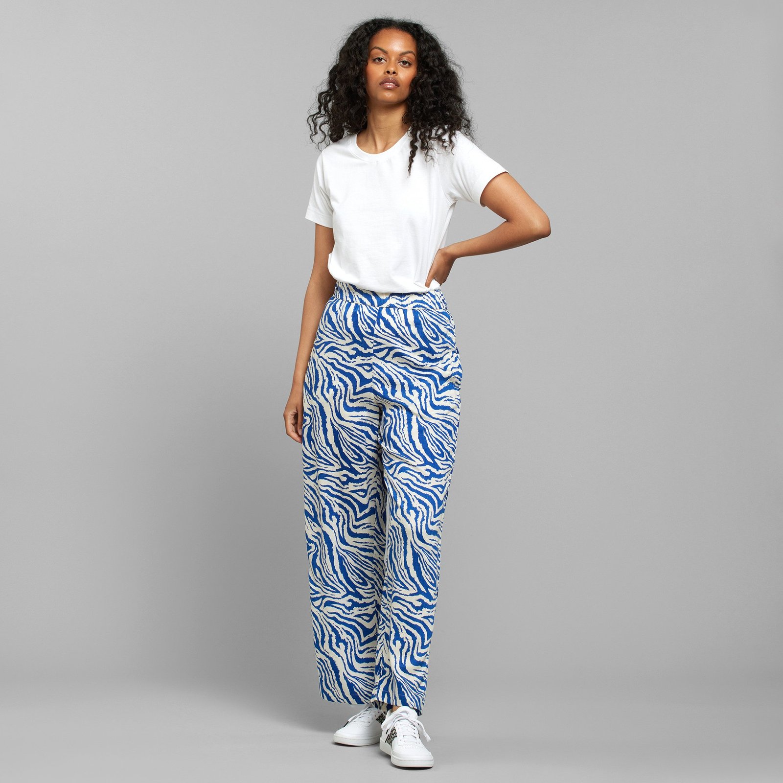Pants Koster Zebra Blue