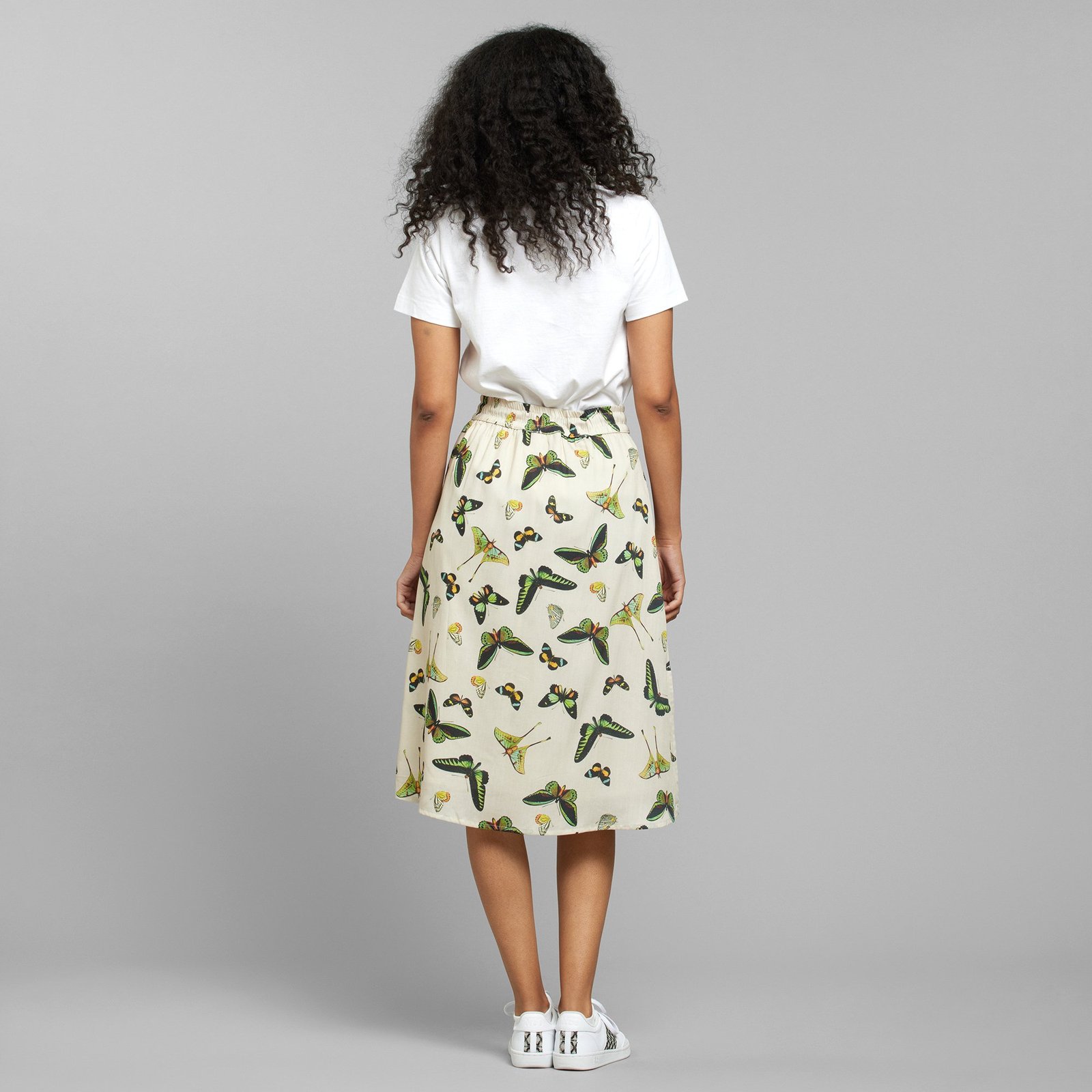 Skirt Klippan Butterfly Oat White