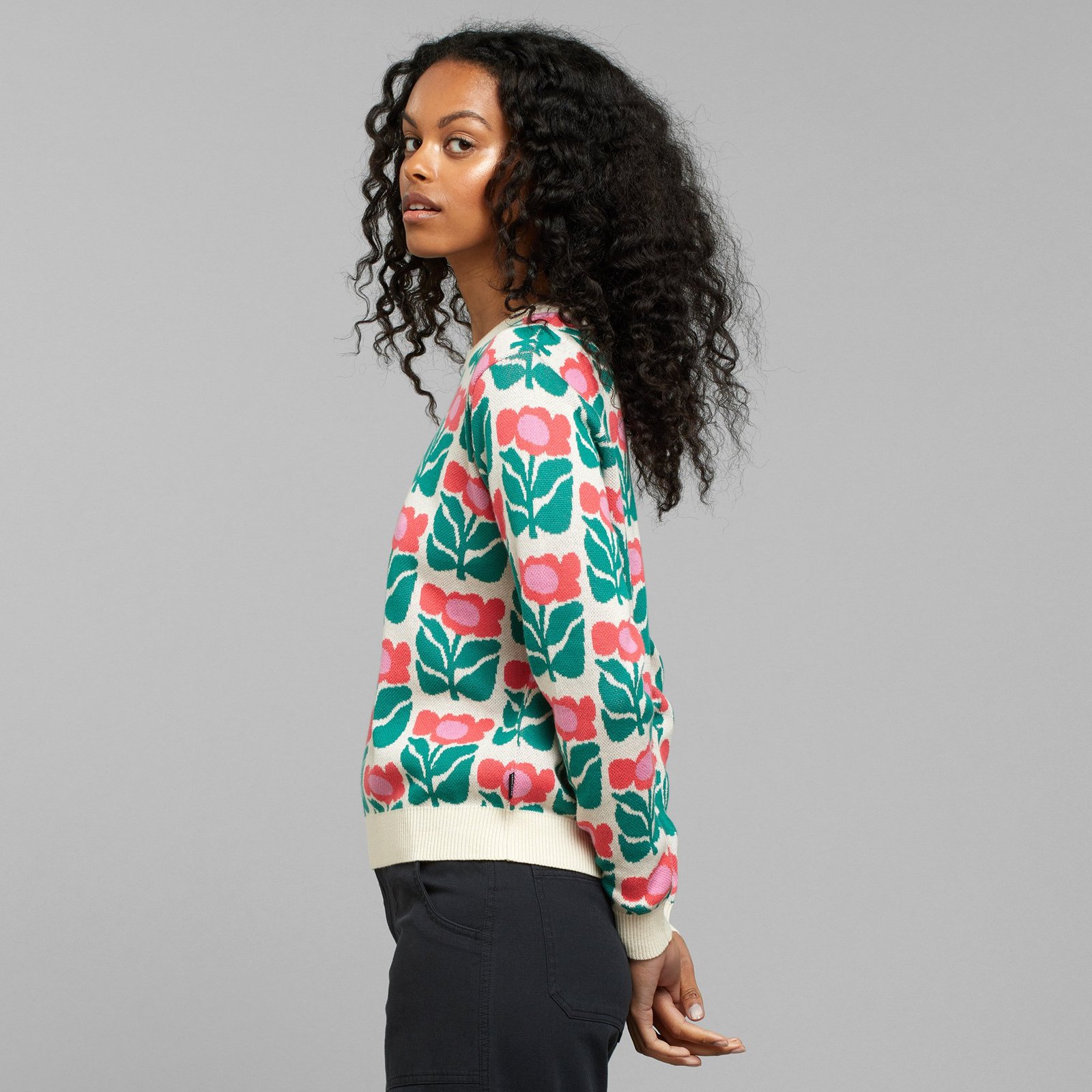 Sweater Arendal Liv Lee Flower Multi Color