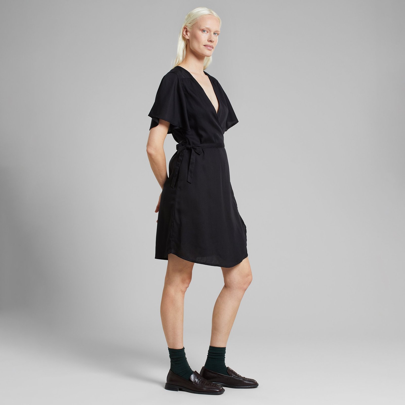 Wrap Dress Kungshamn Black