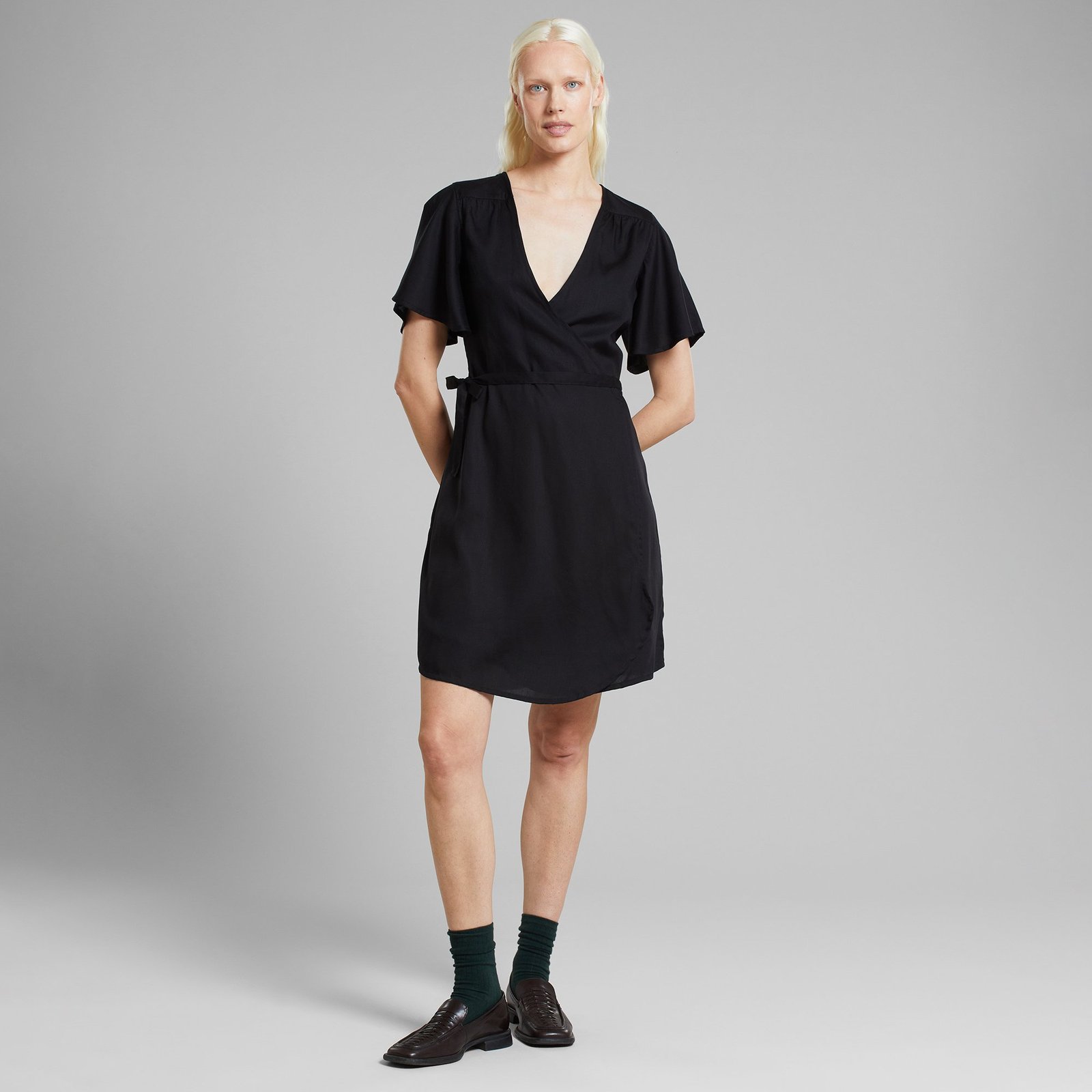 Wrap Dress Kungshamn Black