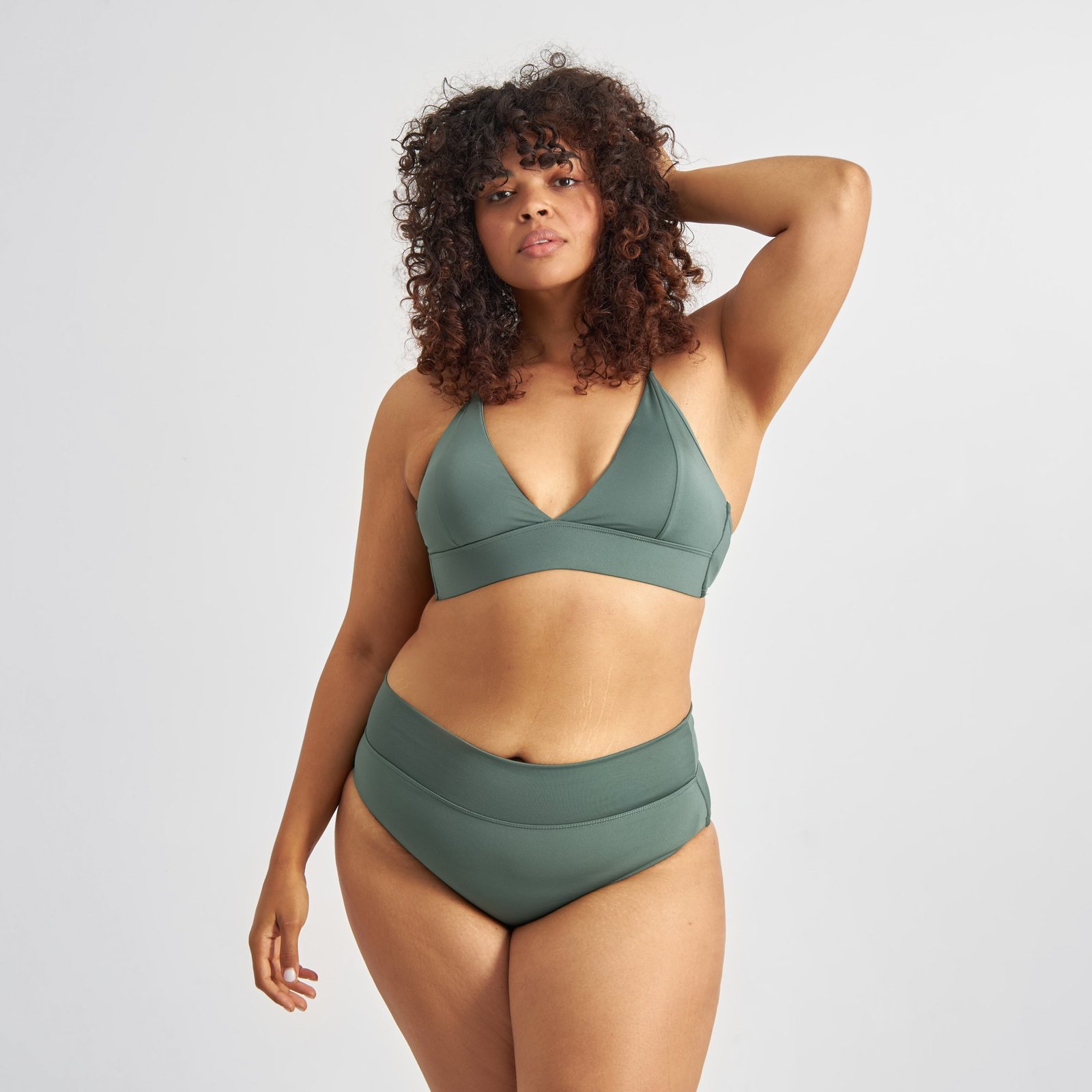 Bikini Pants Slite Duck Green