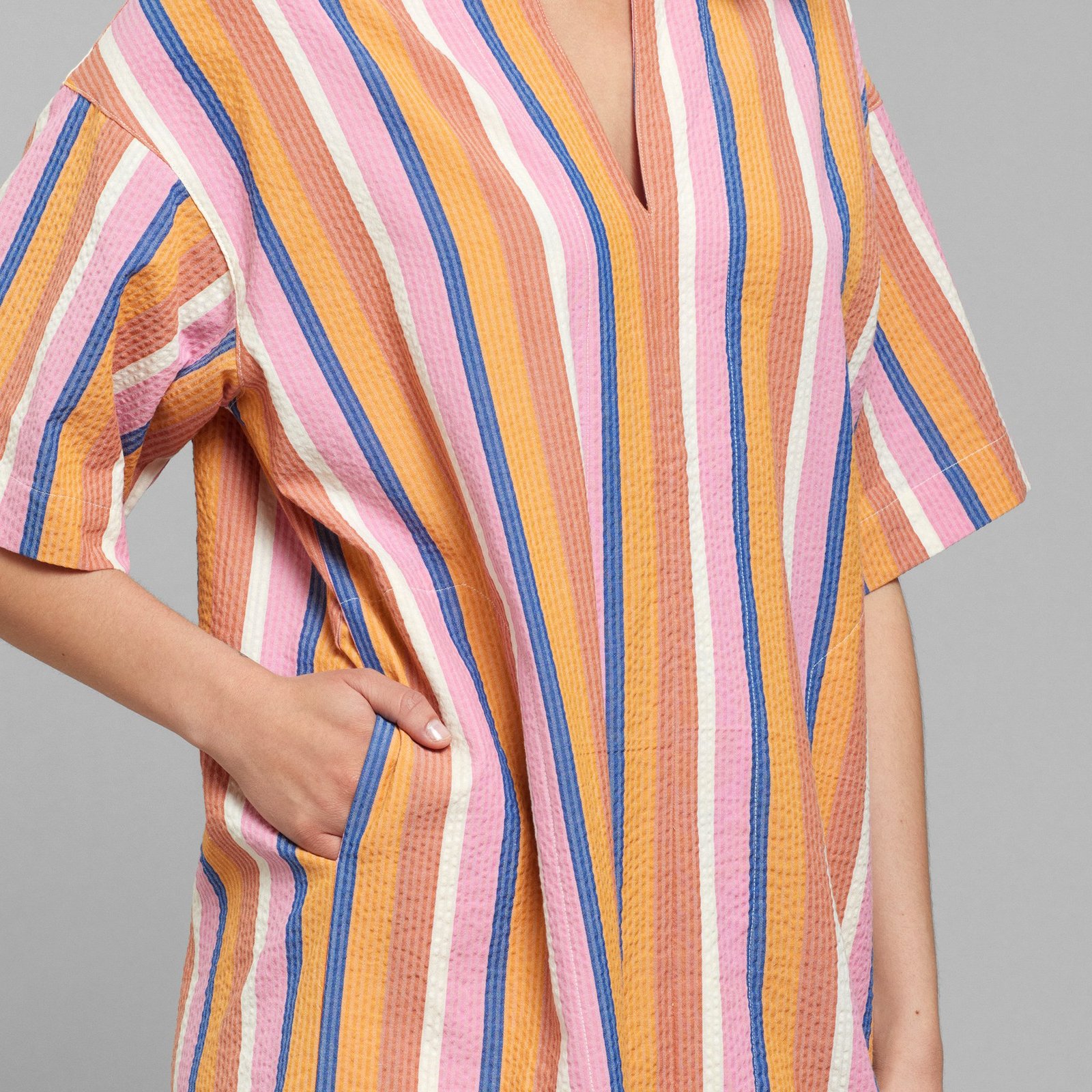 Kaftan Skillinge Stripe Multi Color