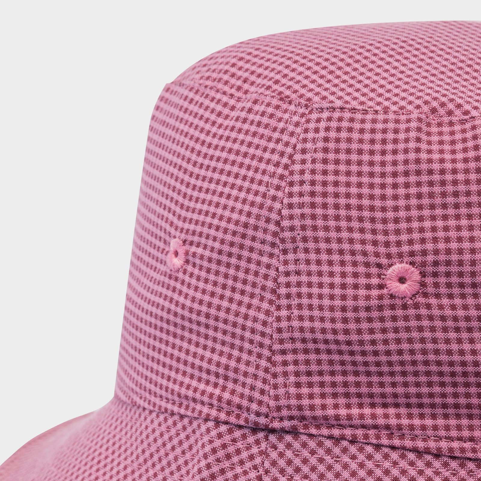Bucket Hat Seersucker Cashmere Pink
