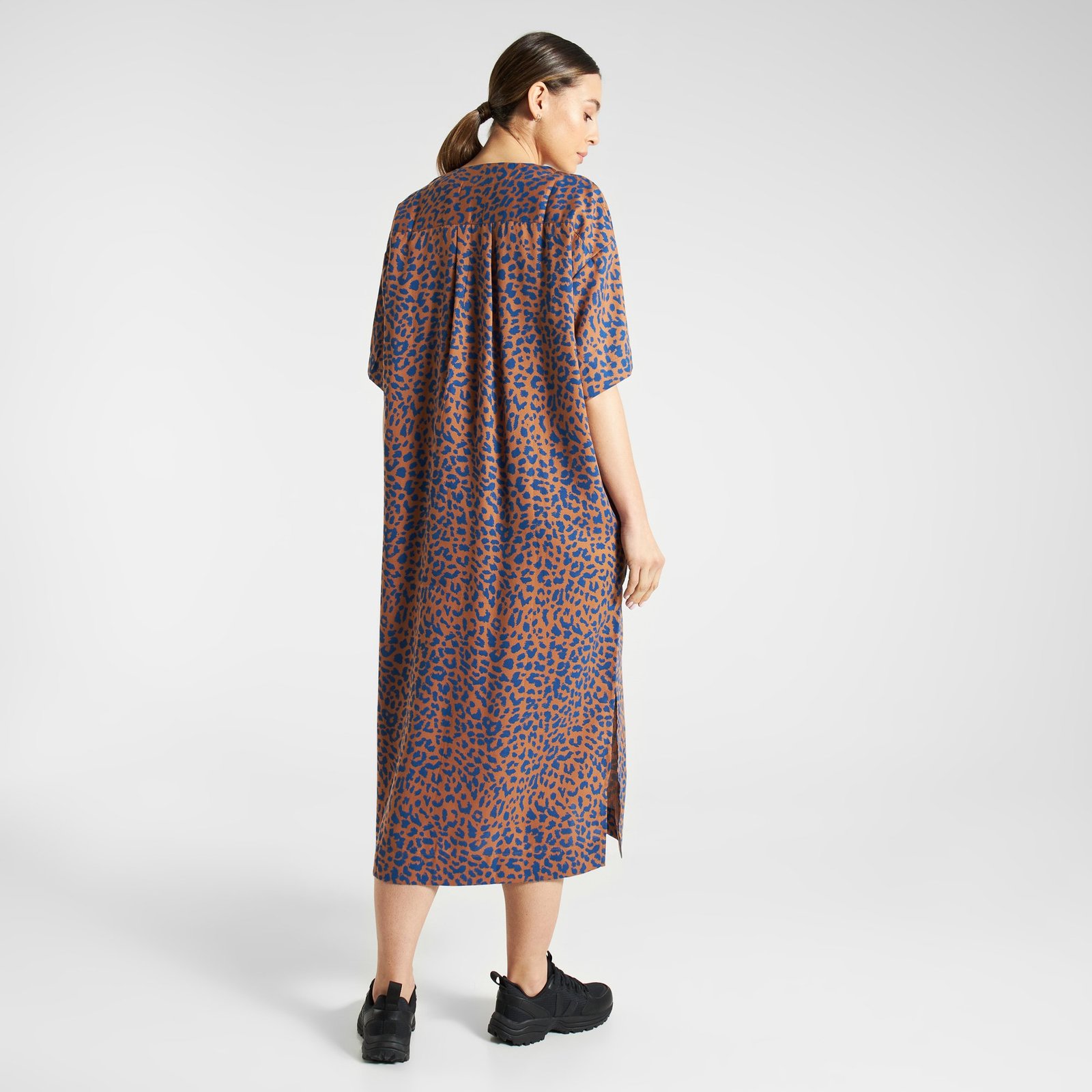 Kaftan Skillinge Leopard Light Brown