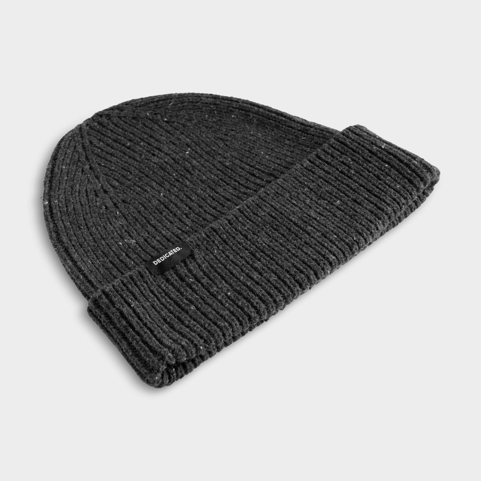 Beanie Hemavan Wool Dark Grey Melange