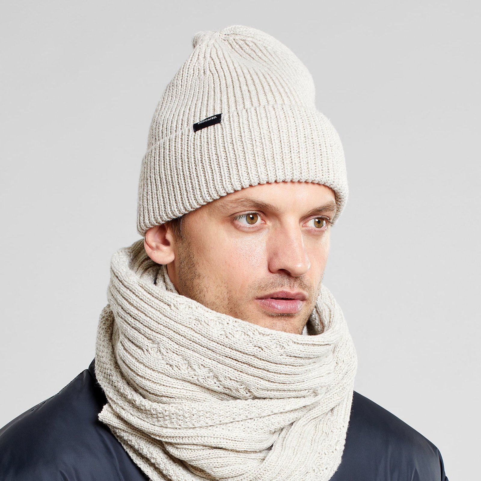 Beanie Hemavan Wool Pearl White