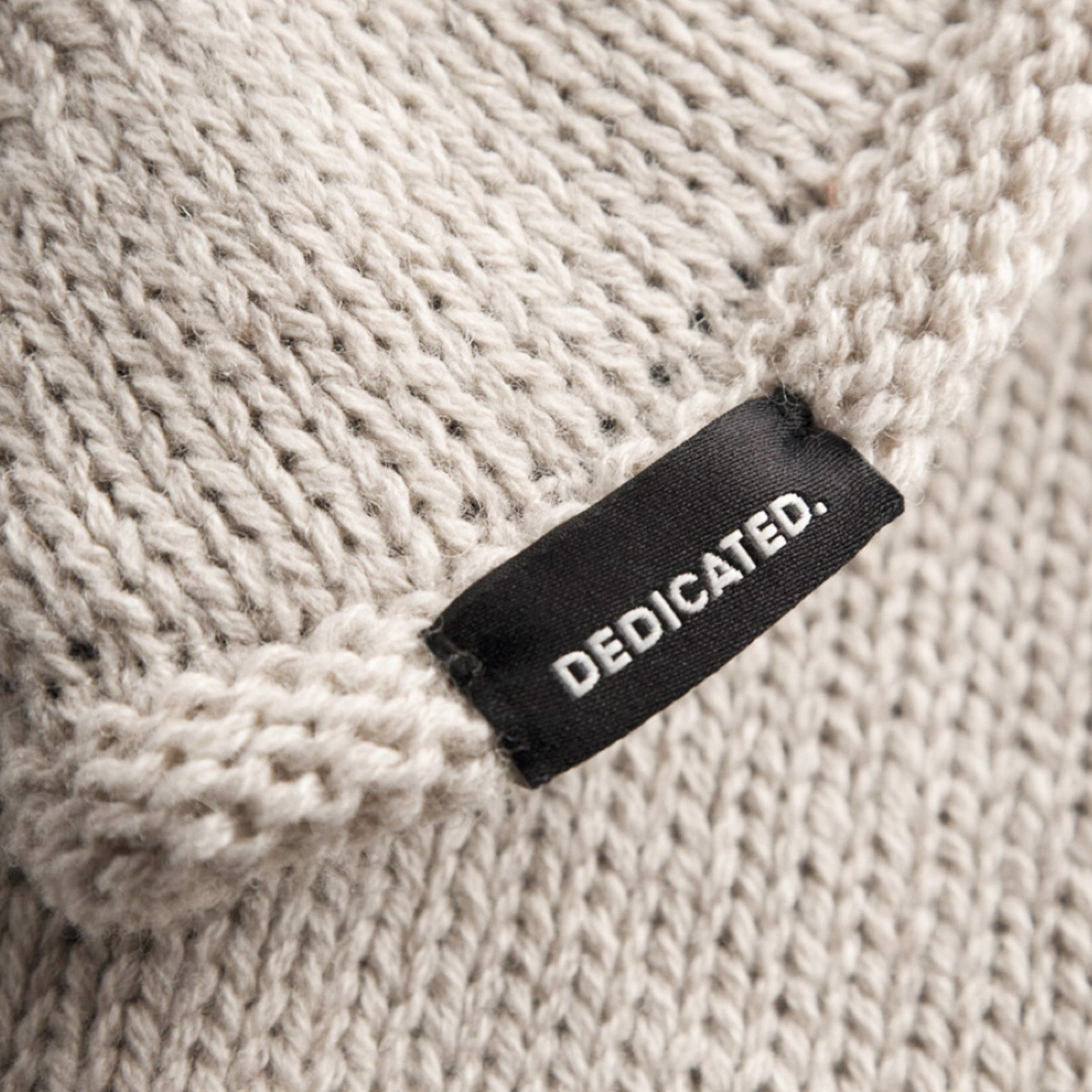 Mittens Handen Wool Pearl White