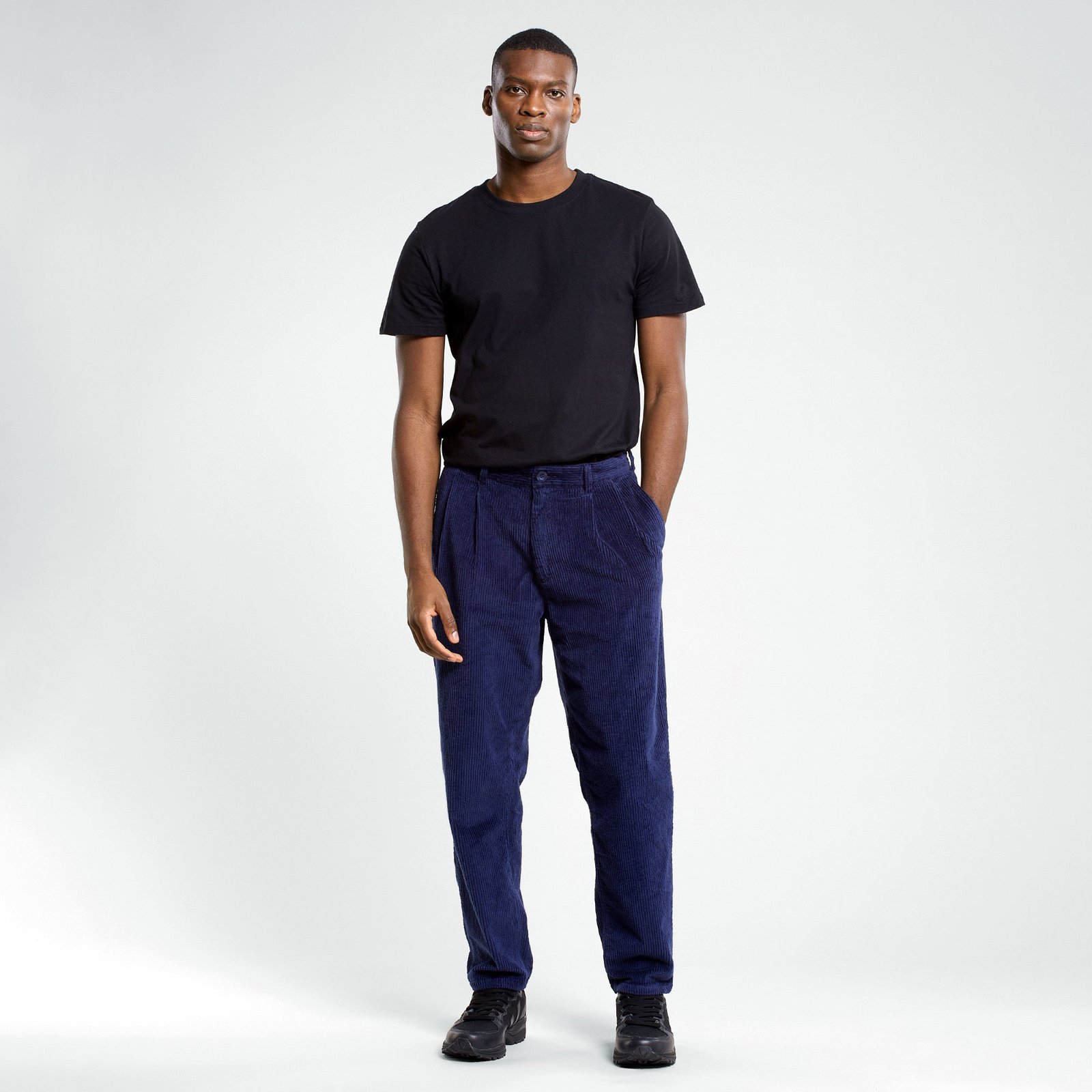 Pants Sollentuna Corduroy Navy