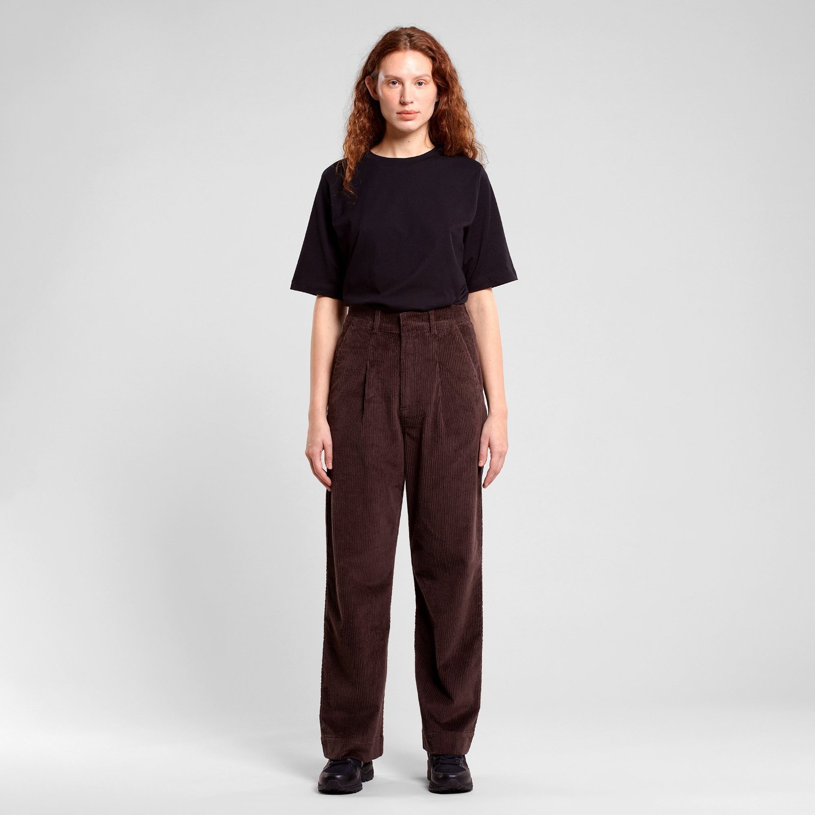 Pants Uddevalla Corduroy Coffee Brown