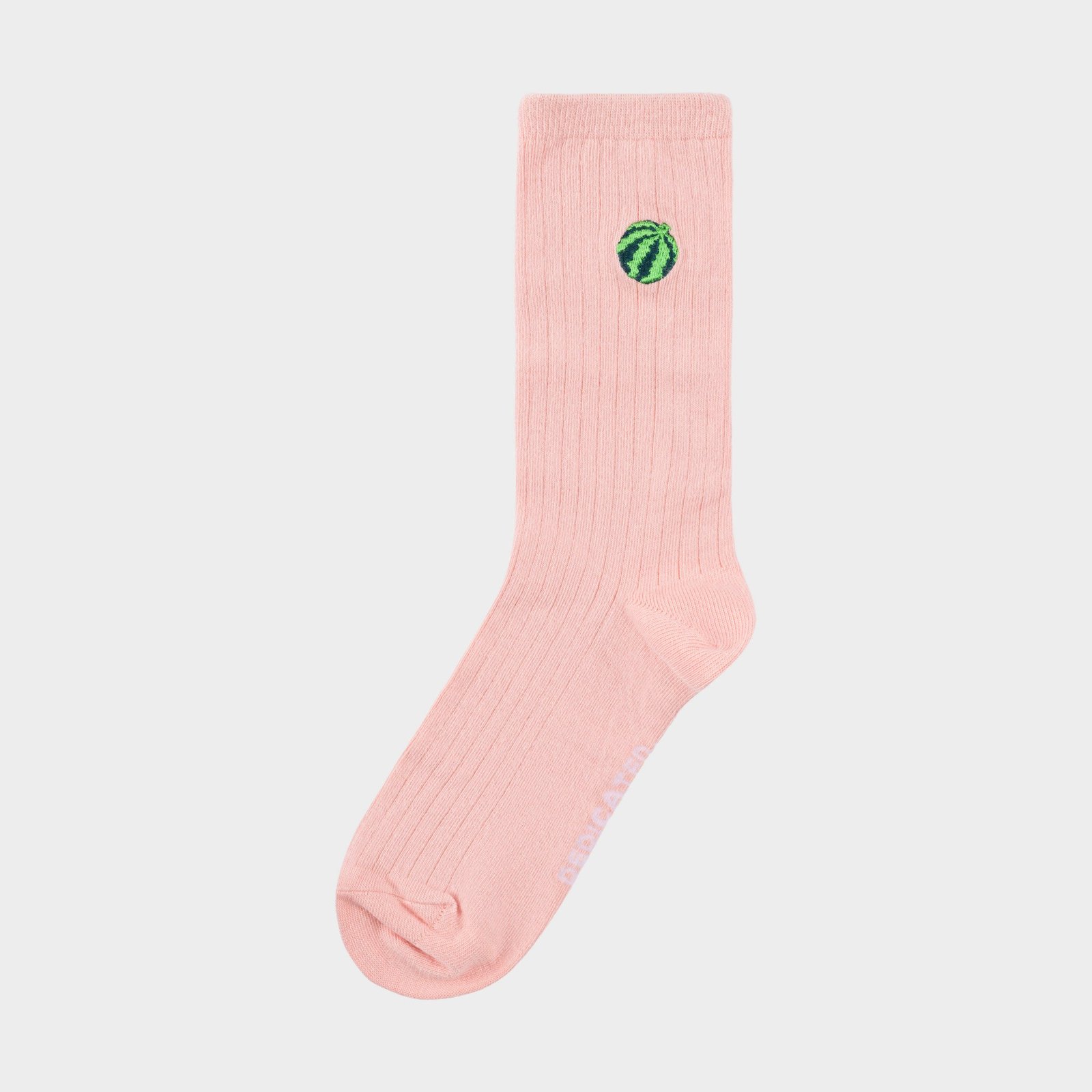 Rib Socks Knivsta Water Melon Silver Pink