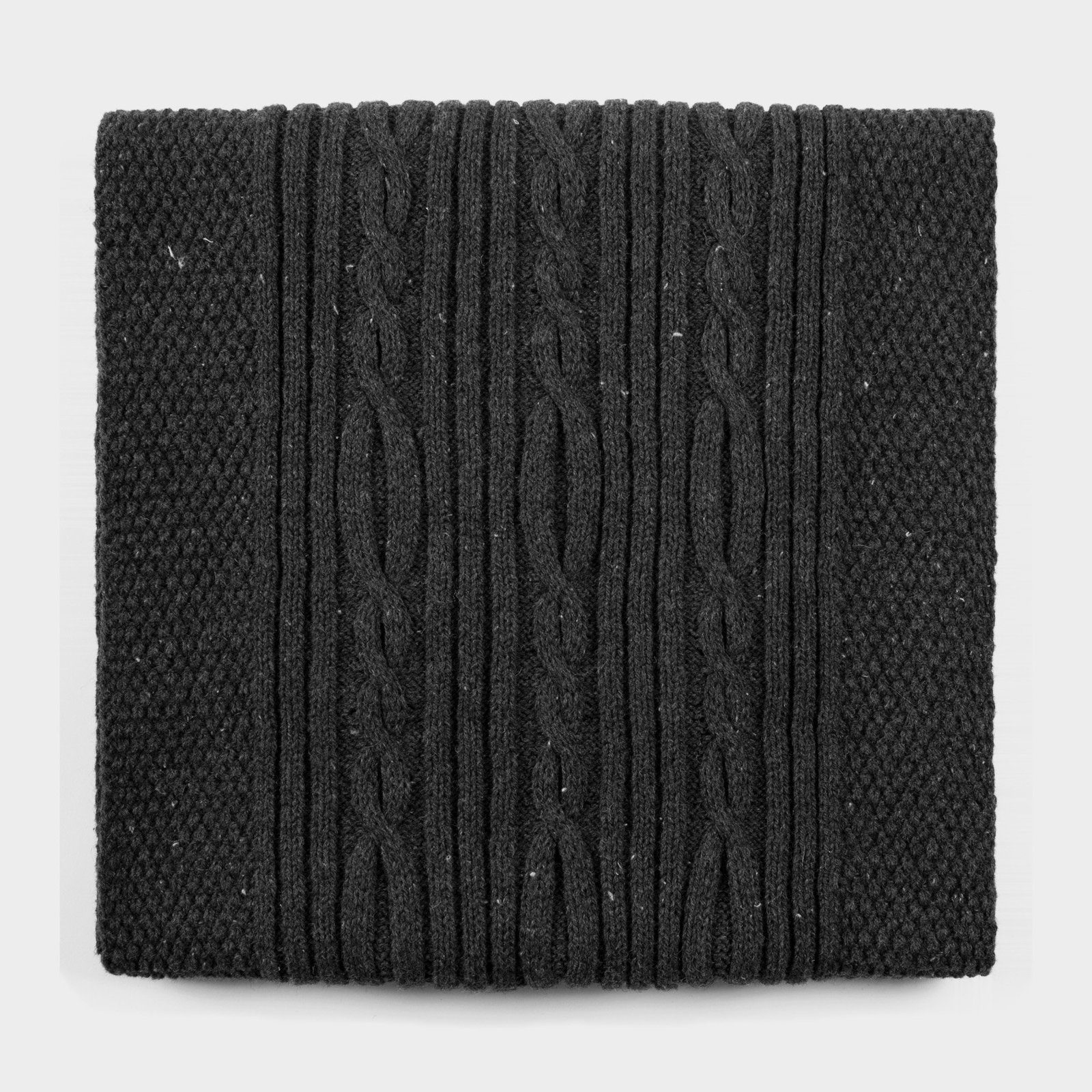 Scarf Backen Dark Grey Melange