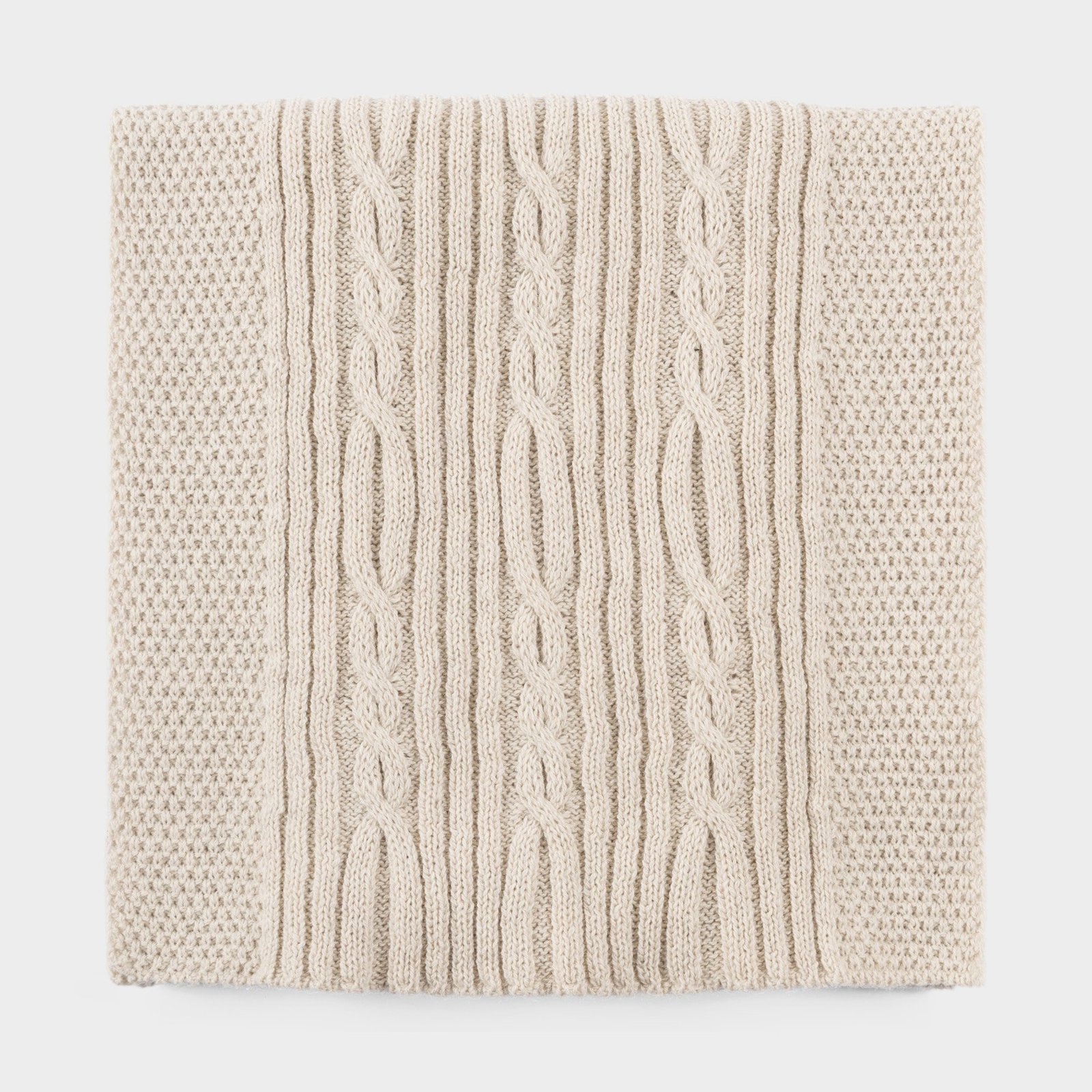 Scarf Backen Pearl White