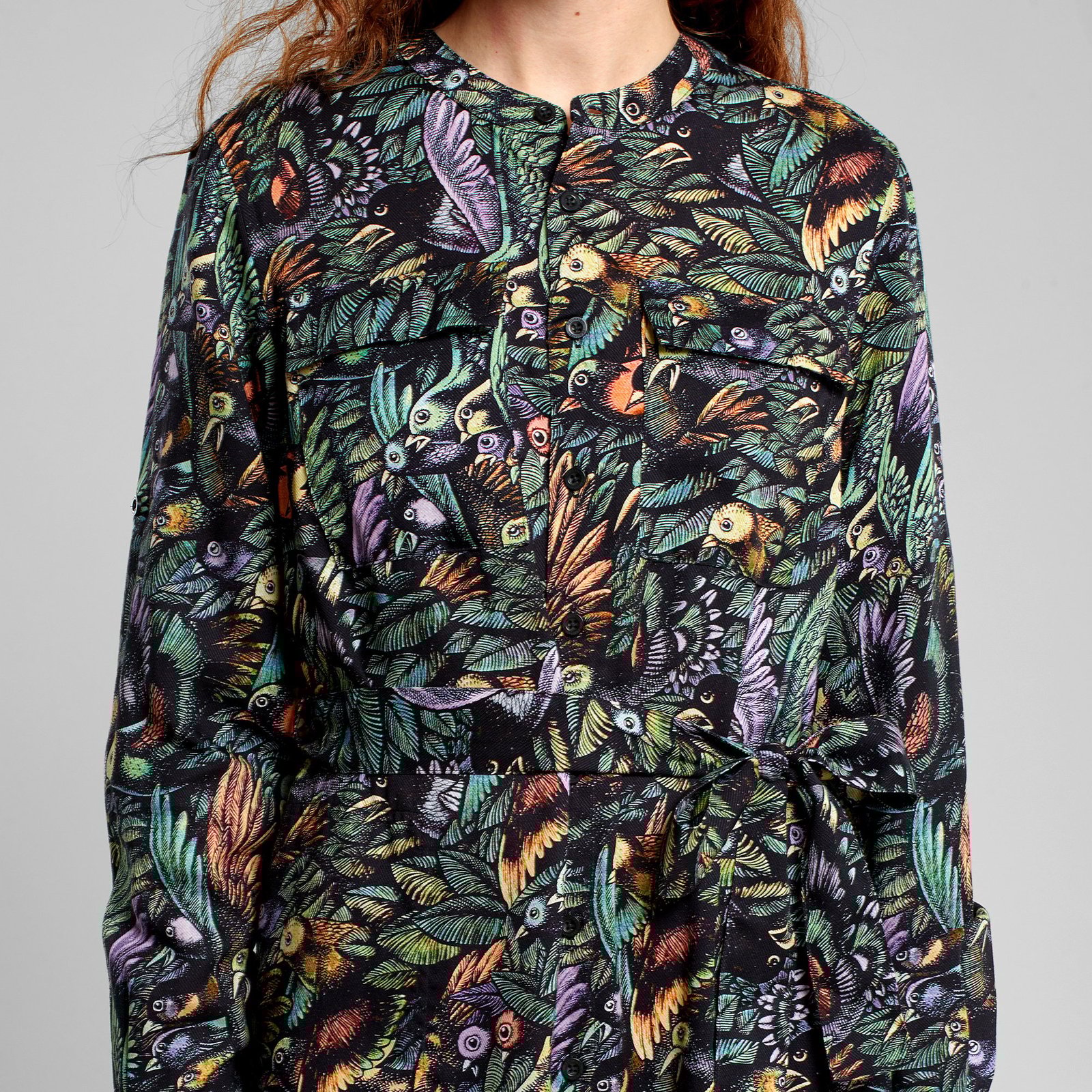 Shirt Dress Falsterbo The Birds Black