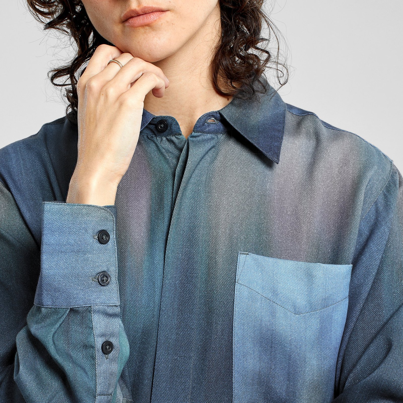 Shirt Kosta Abstract Light Multi Color