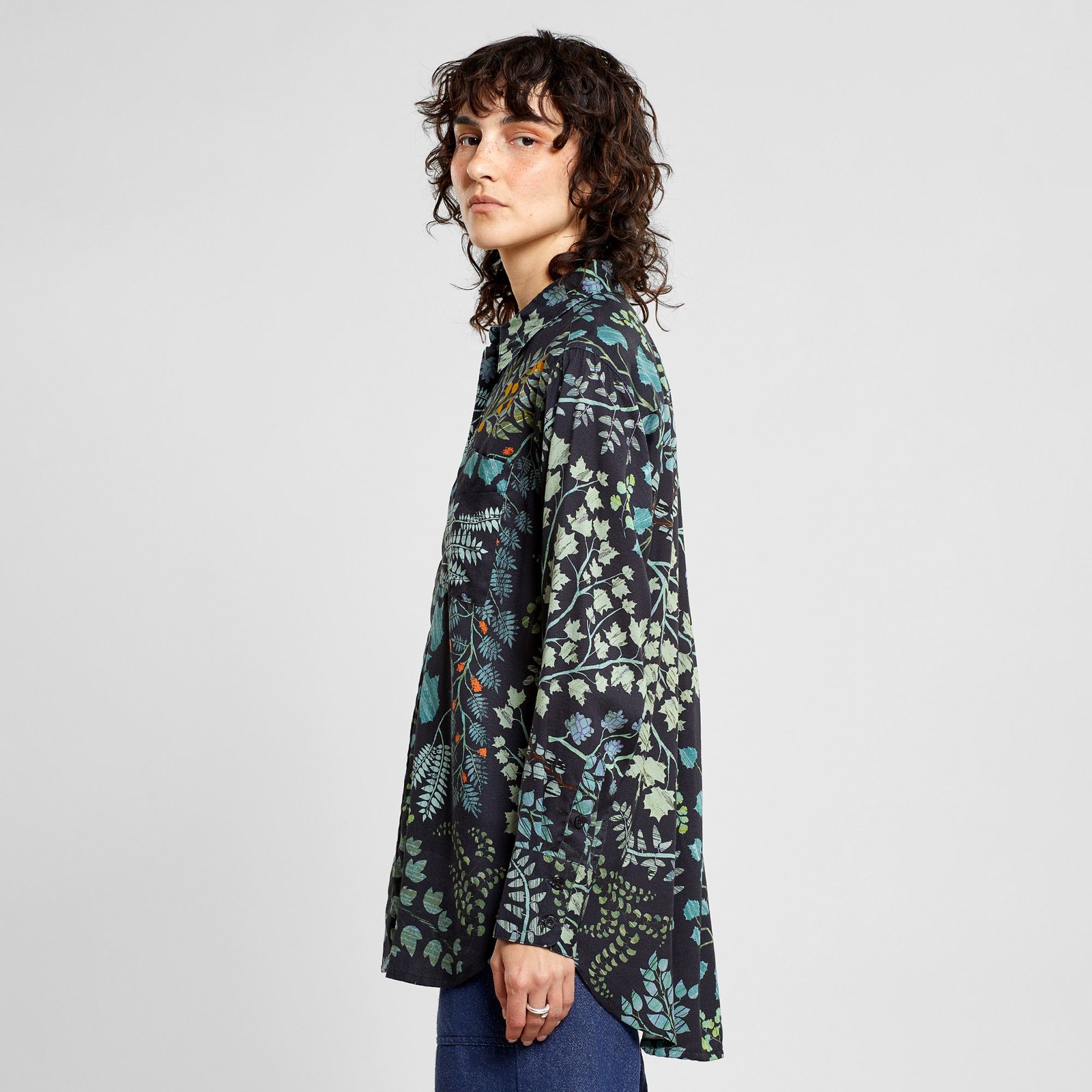 Shirt Kosta Botanical Quilt Black