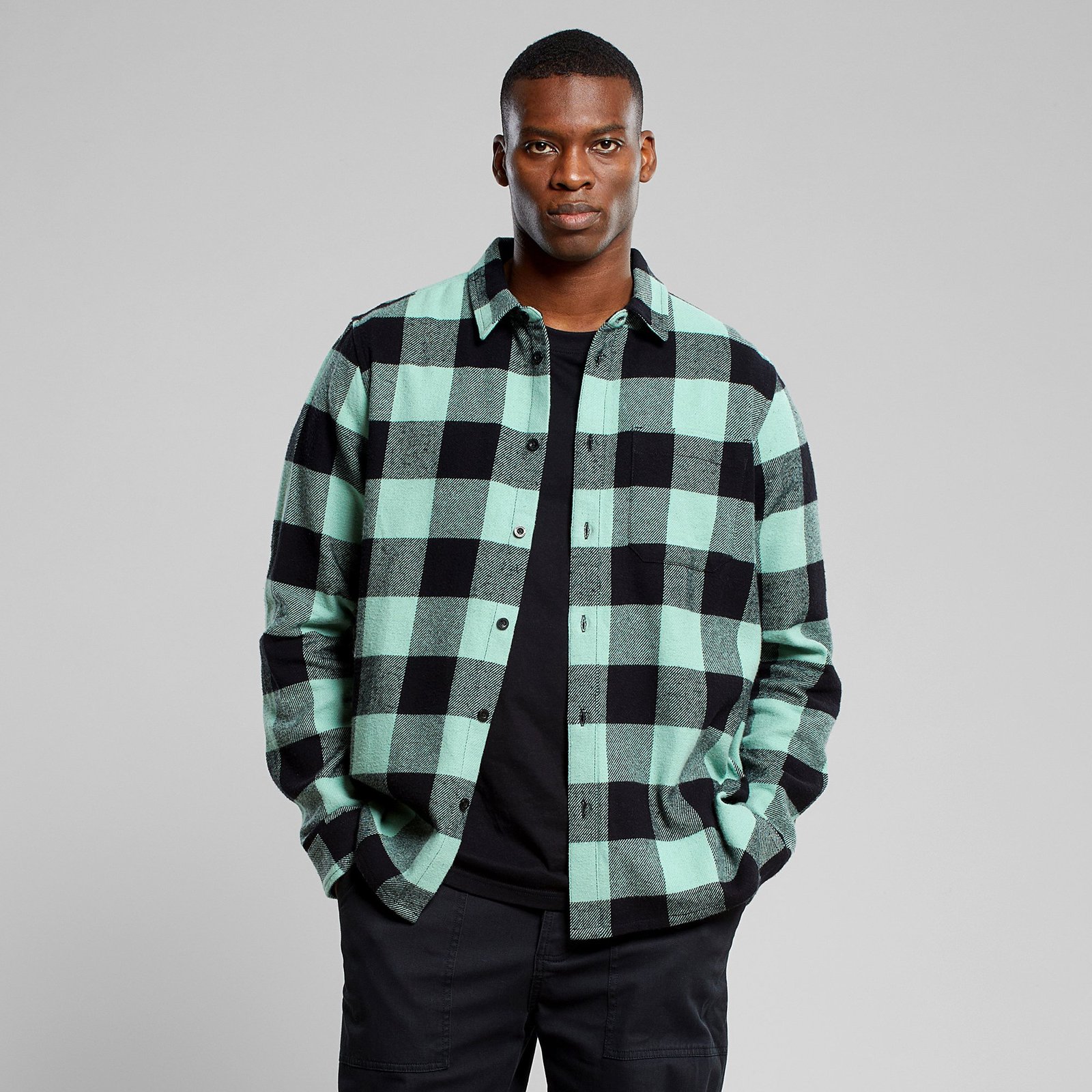 Shirt Rute Buffalo Granite Green