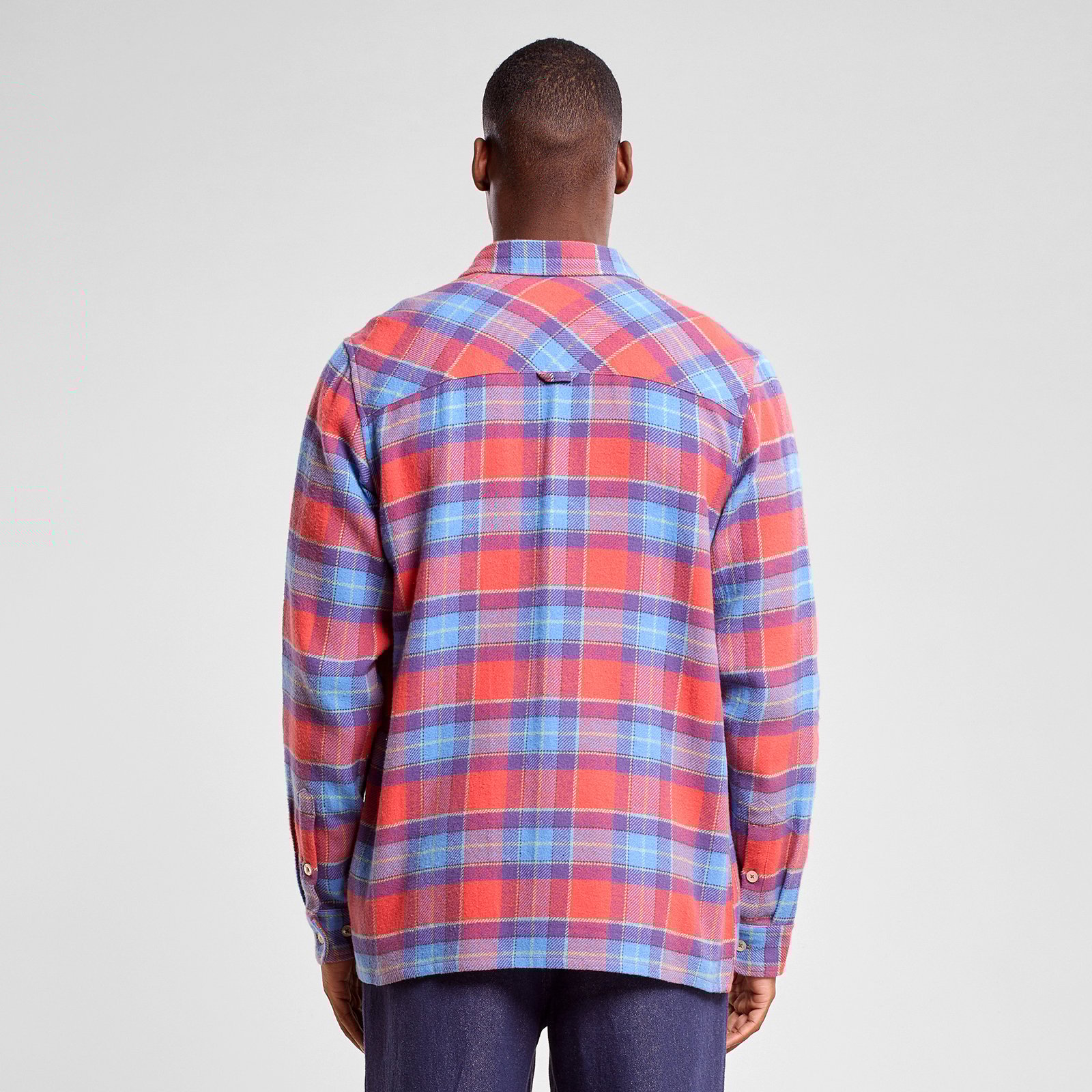 Shirt Rute Multi Check Mineral Red