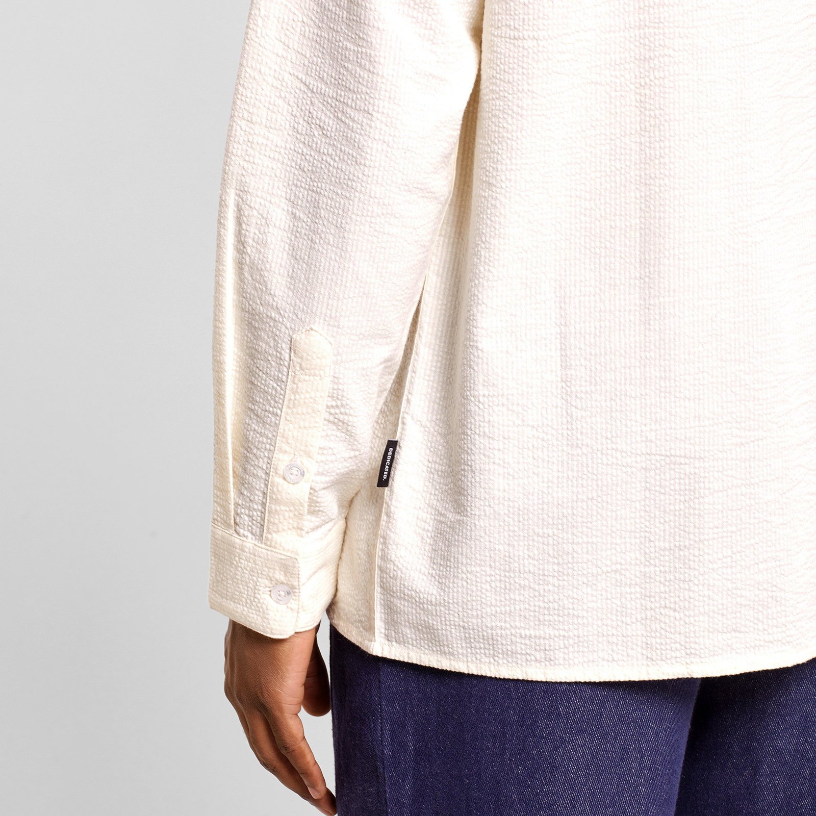 Shirt Rute Seersucker Off-White