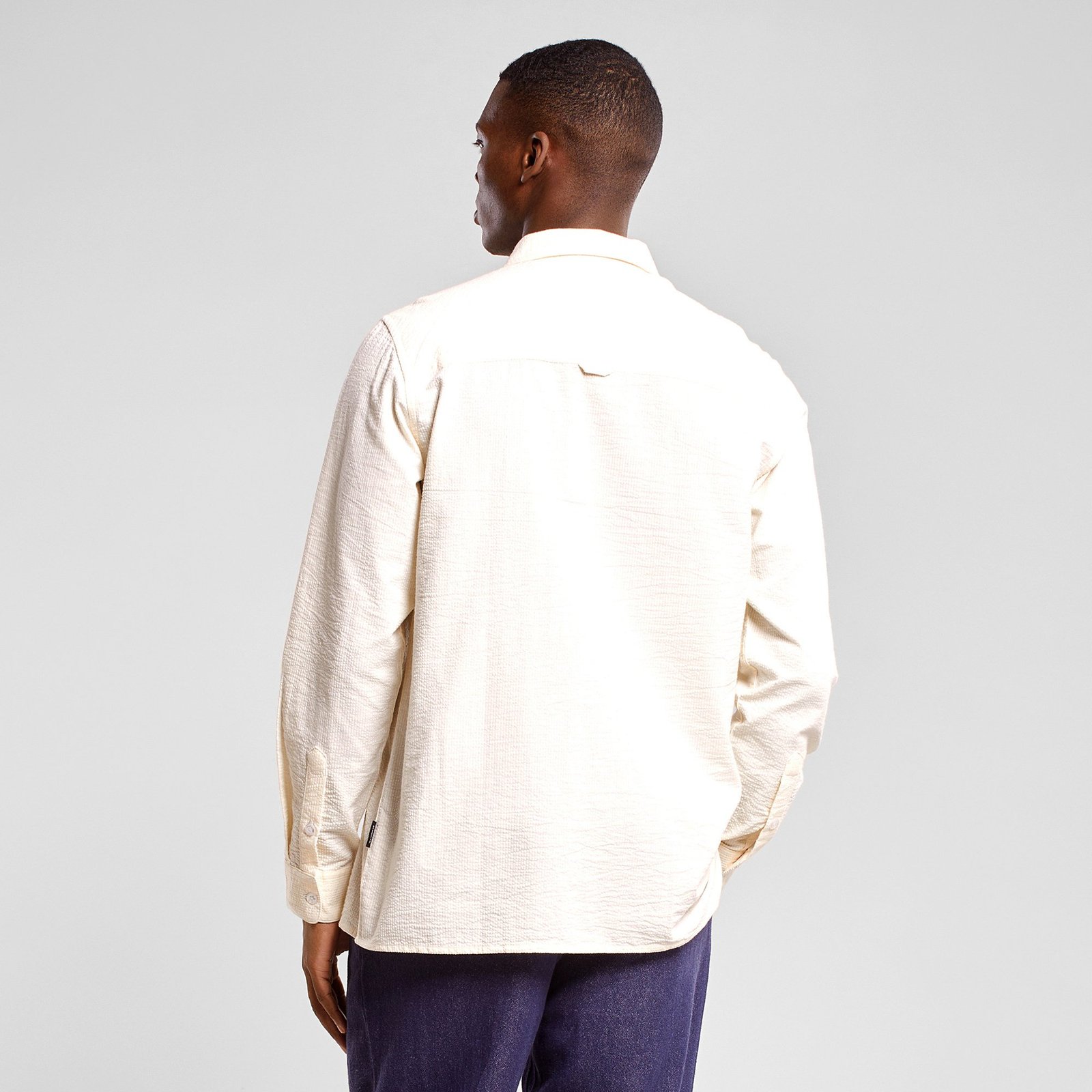 Shirt Rute Seersucker Off-White