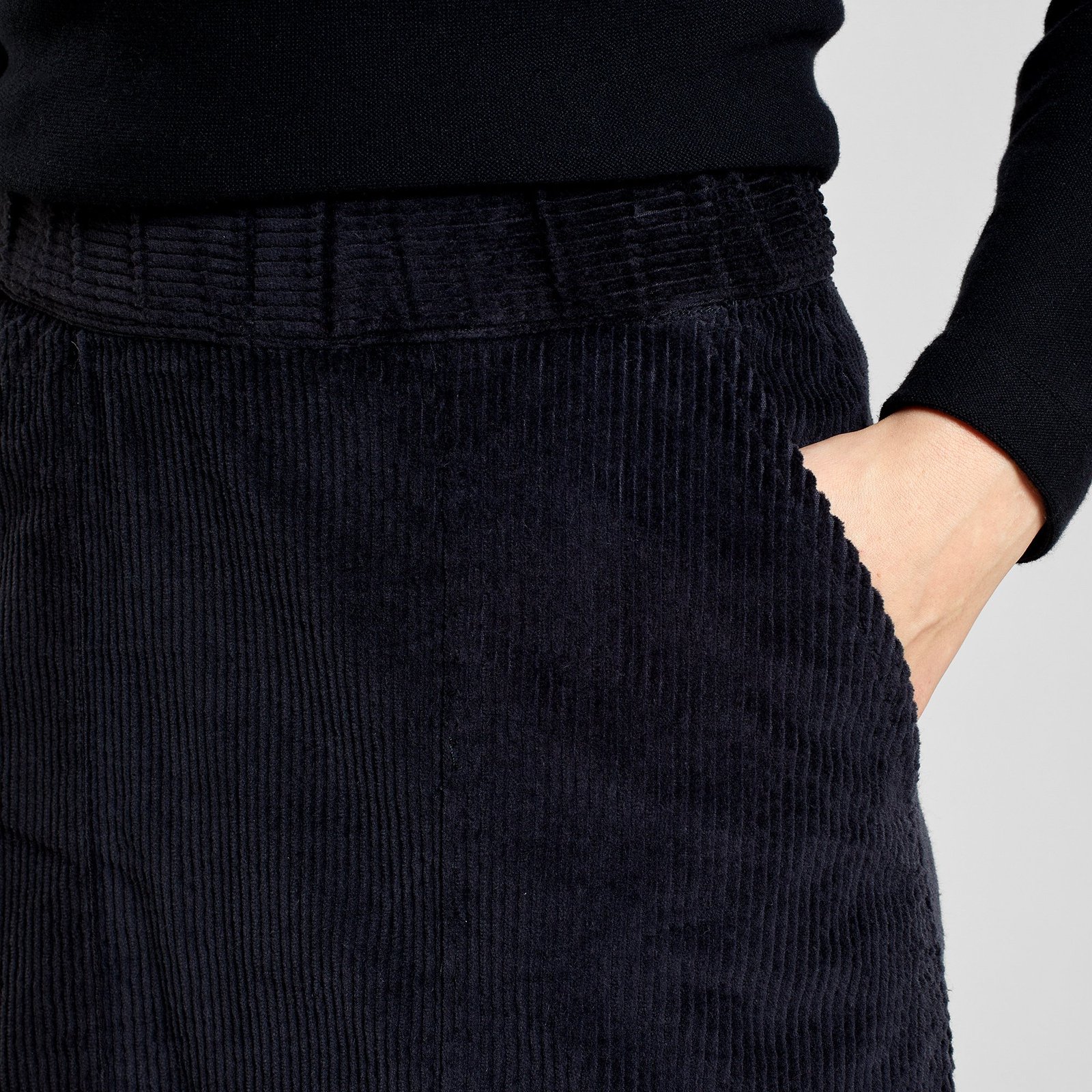 Skirt Majorna Corduroy Black