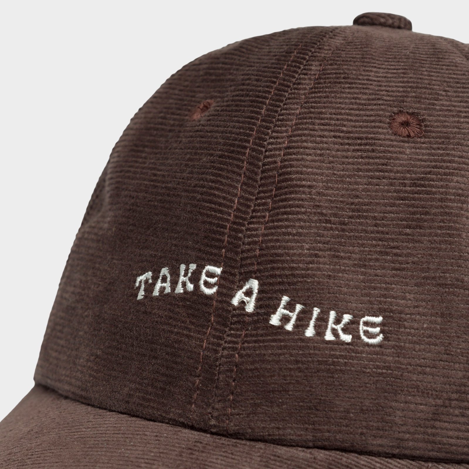 Soft Cap Slussen Corduroy Take A Hike Coffee Brown