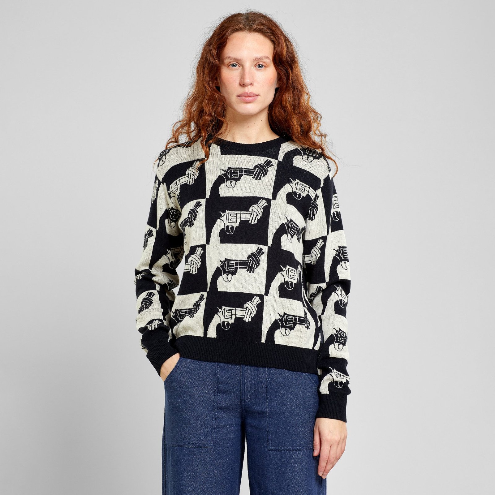 Sweater Arendal The Knotted Gun Black
