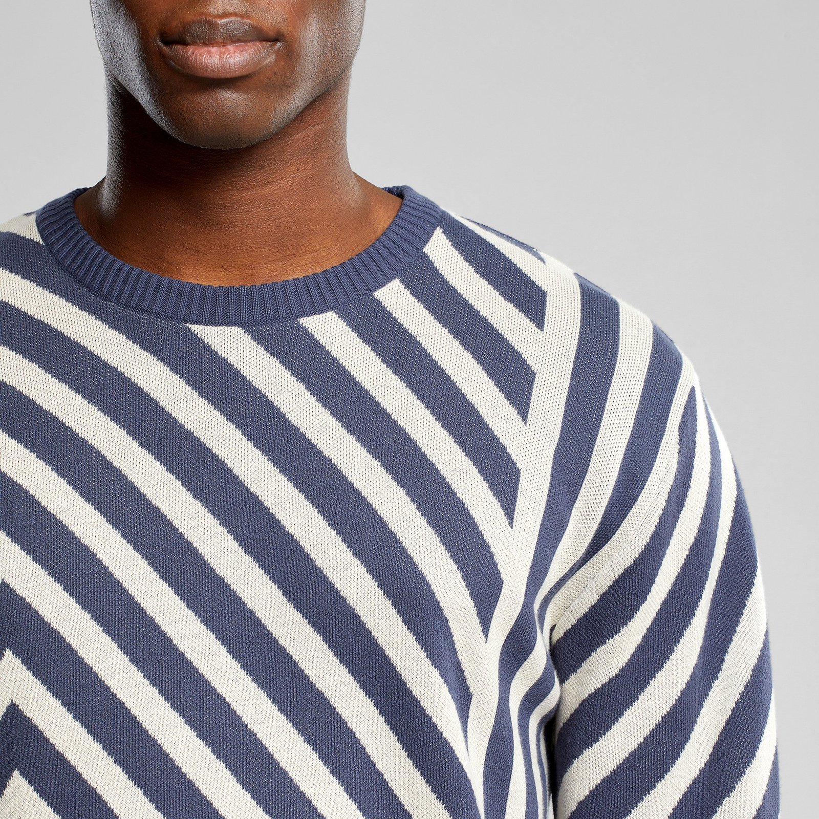 Sweater Mora Mountain Line Ombre Blue