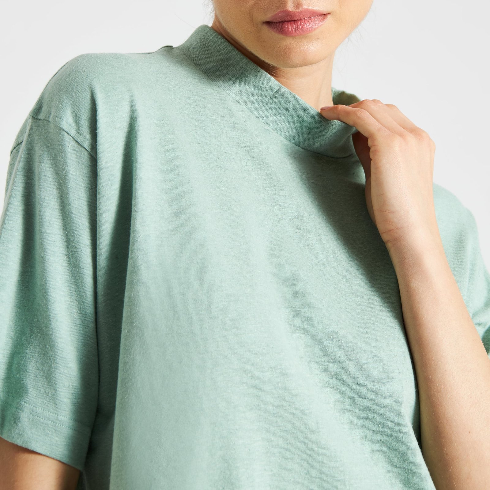 T-shirt Floda Granite Green