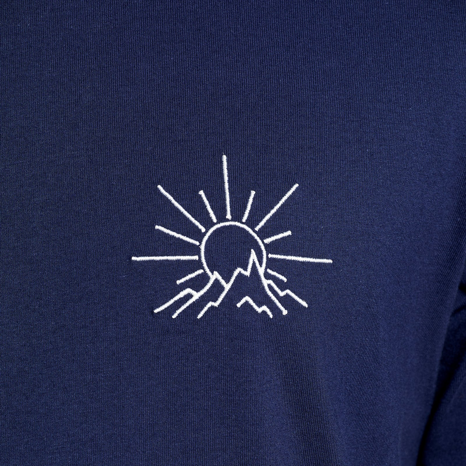 T-shirt Stockholm Line Mountain Emb Navy