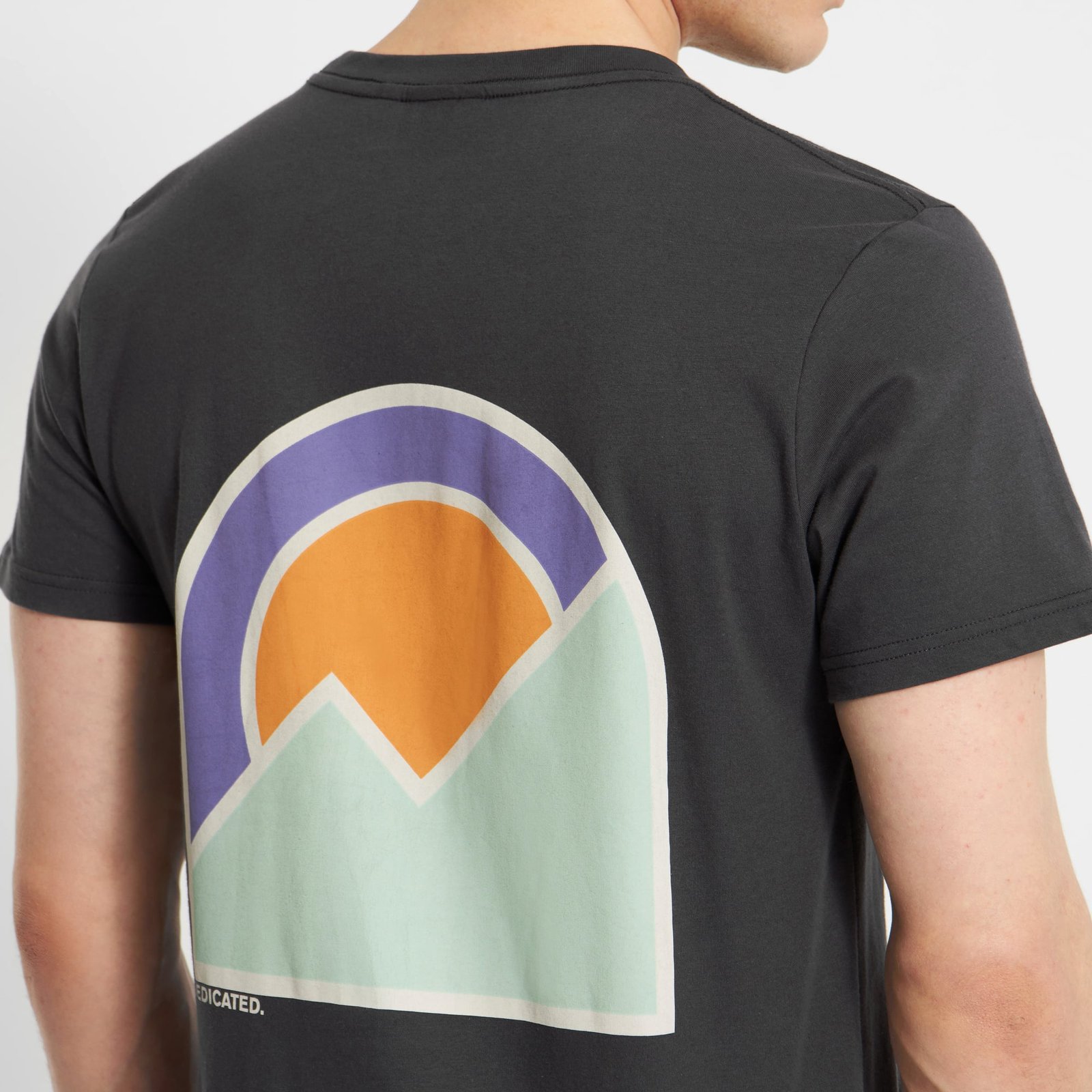 T-shirt Stockholm Mountain Logo Charcoal