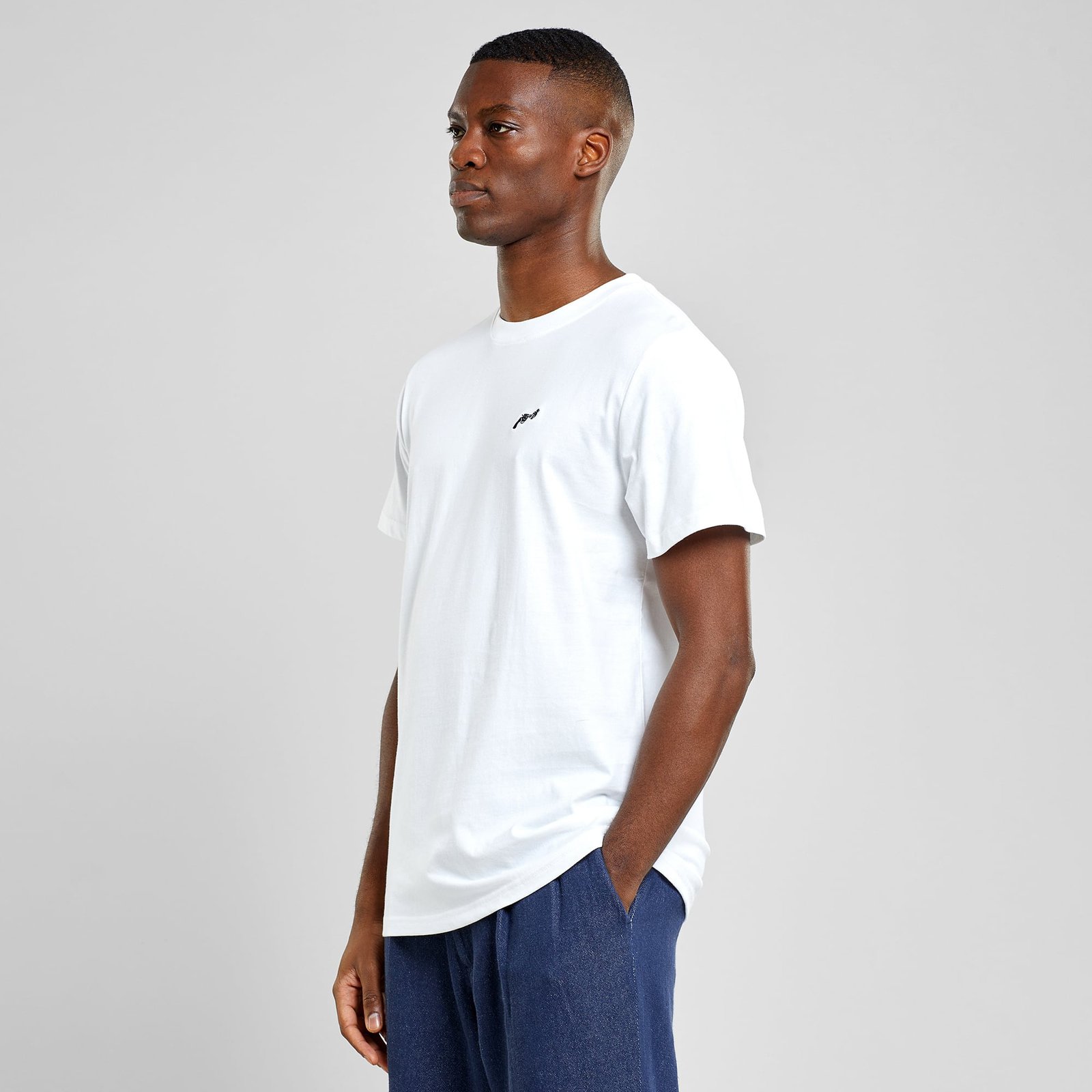 T-shirt Stockholm The Knotted Gun White