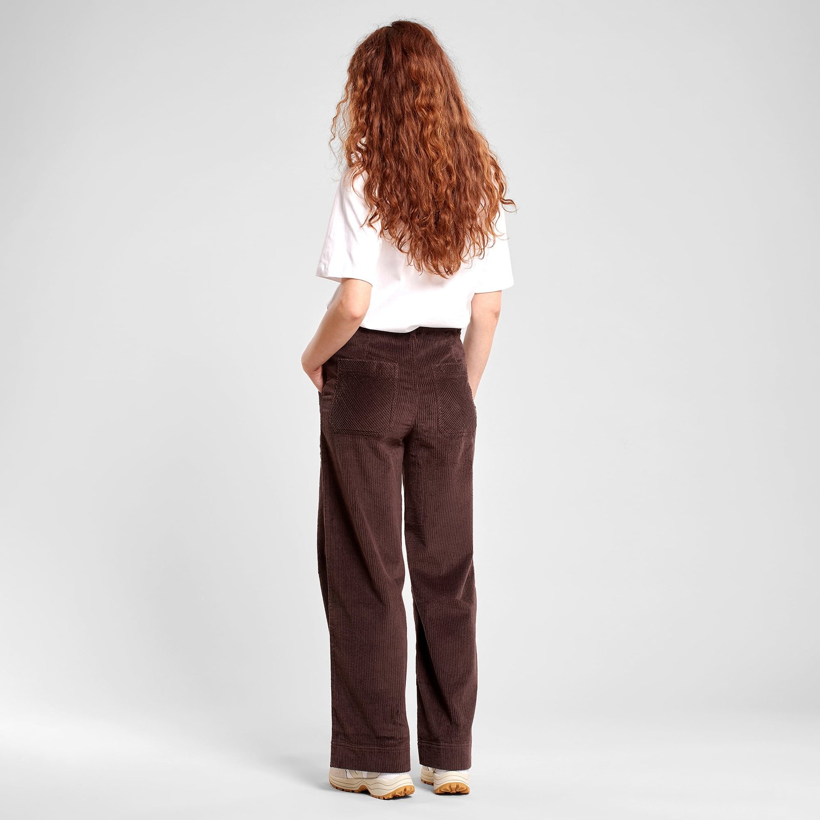 Workwear Pants Vara Corduroy Coffee Brown