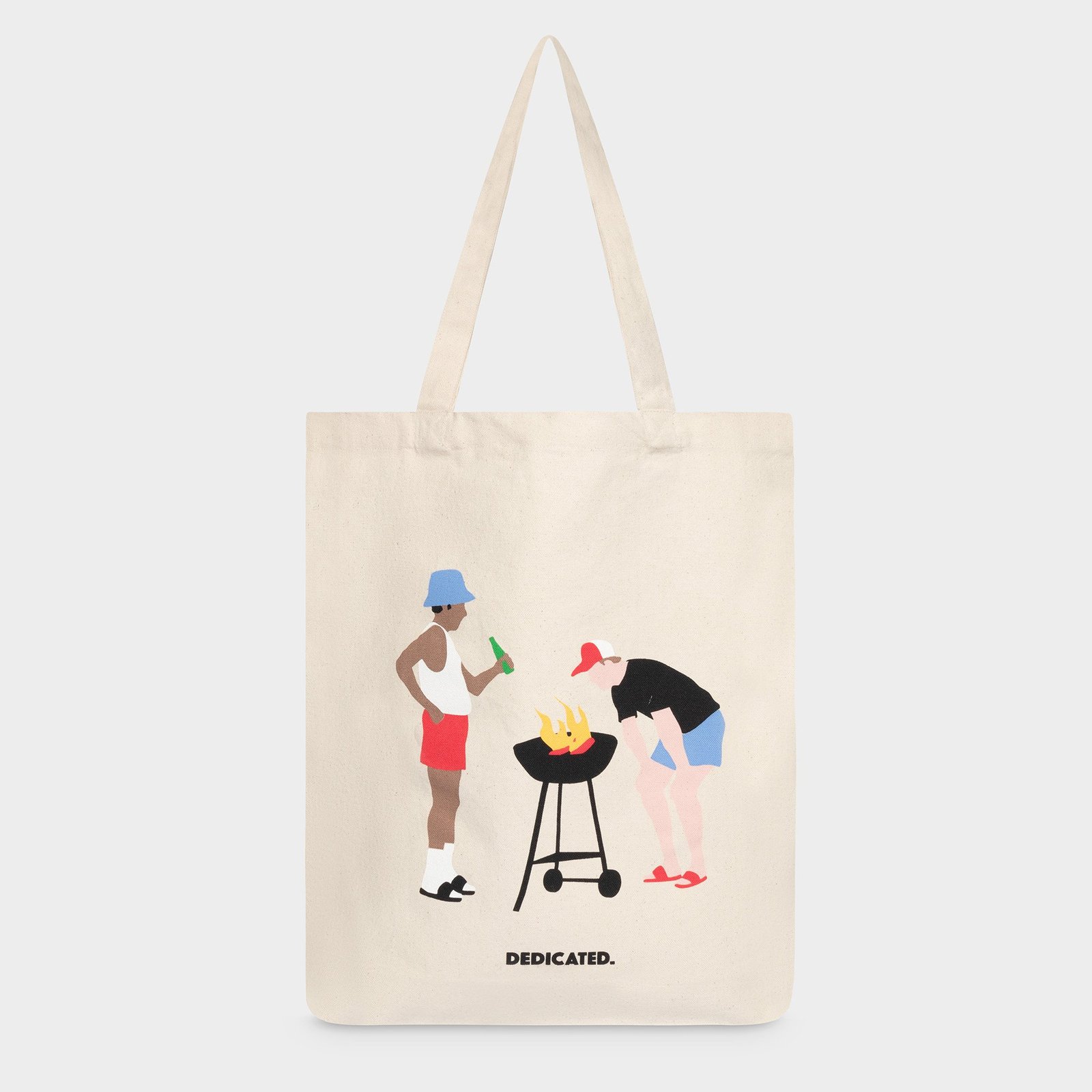 Tote Bag Torekov BBQ Off White