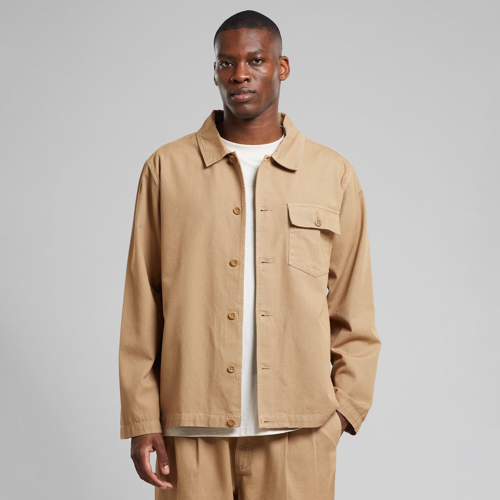 Jacket Kangos Canvas Kelp Beige