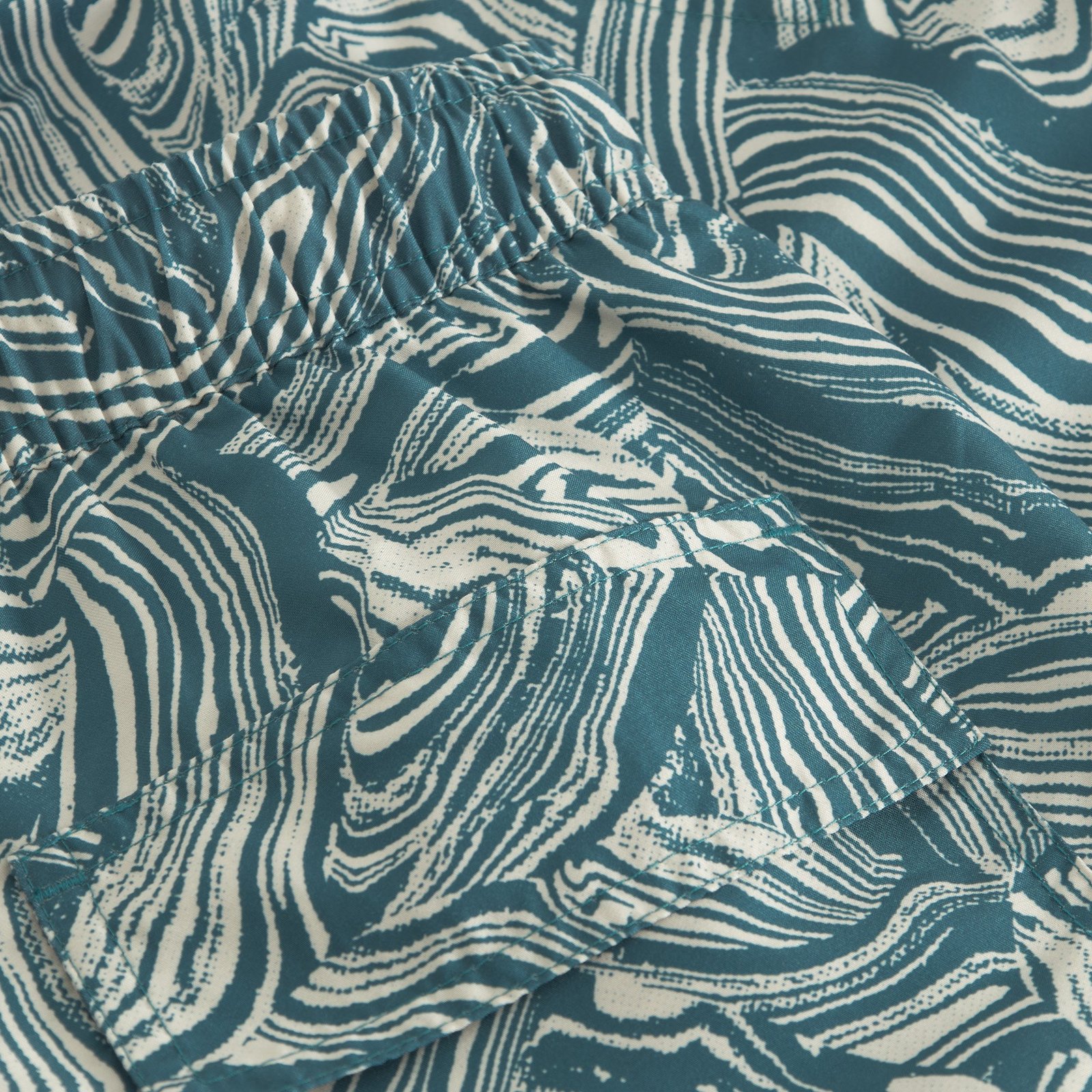 Swim Shorts Sandhamn Clay Swirl Blue