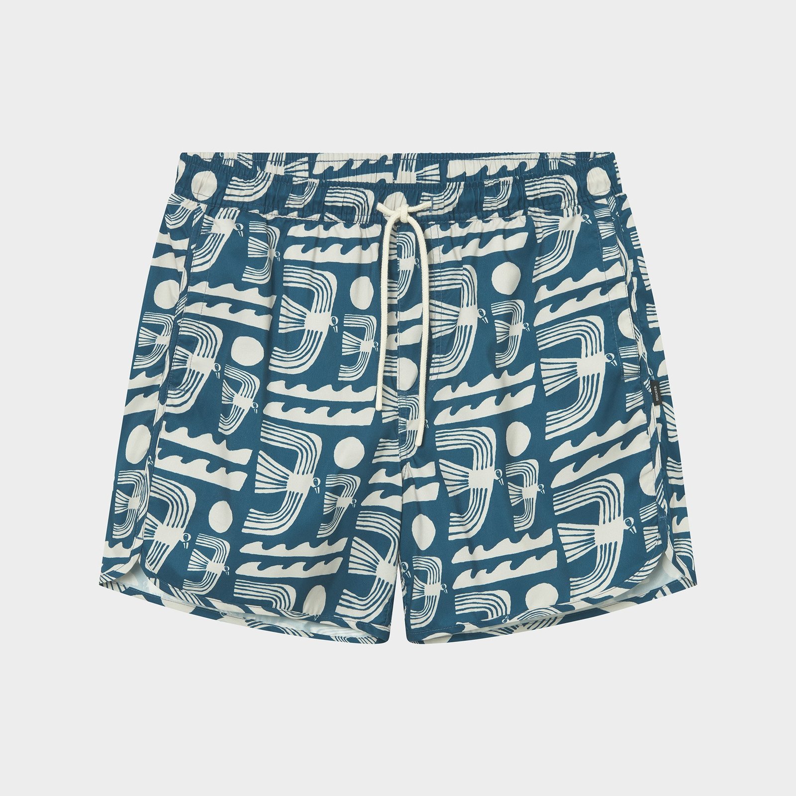 Swim Shorts Sandhamn Seagulls Majolica Blue