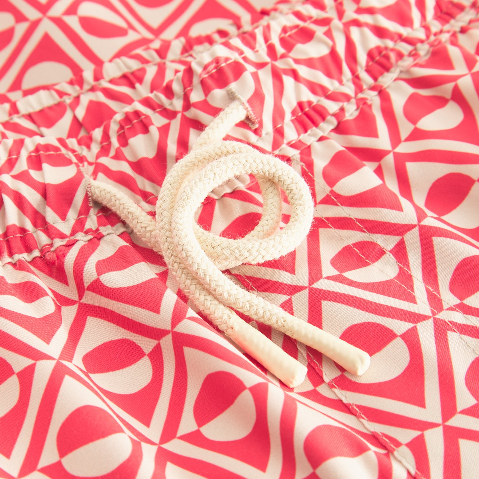 Swim Shorts Sandhamn Sun Diamond Cayenne Red