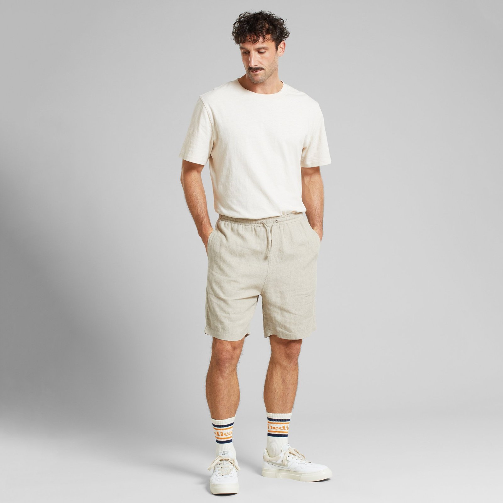 Shorts Vejle Linen Ecru