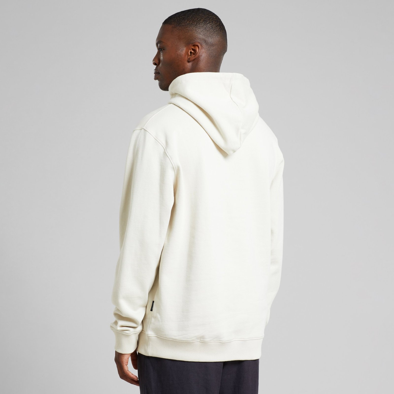 Hoodie Falun Nature Sunset Oat White
