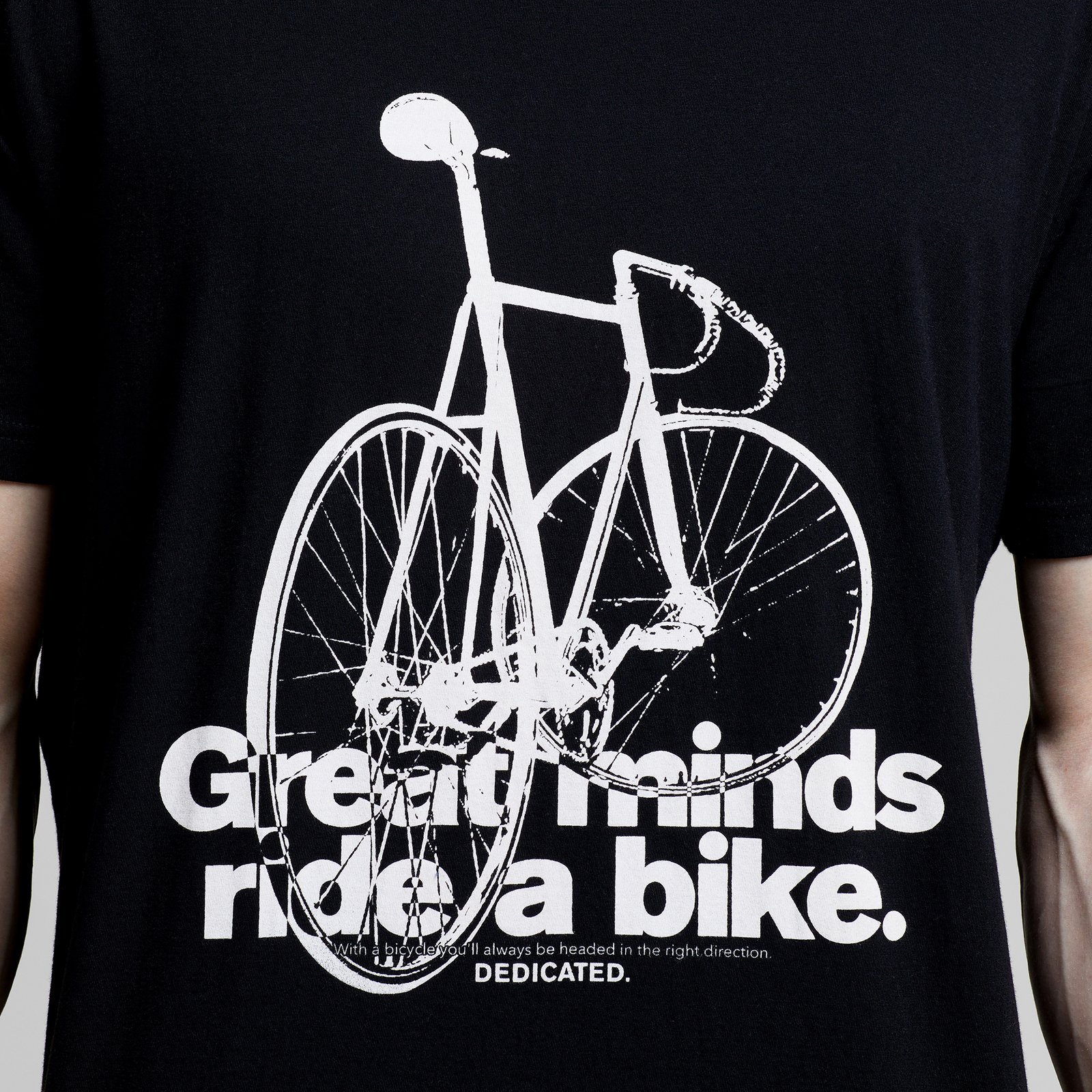 T-shirt Stockholm Bike Mind Black