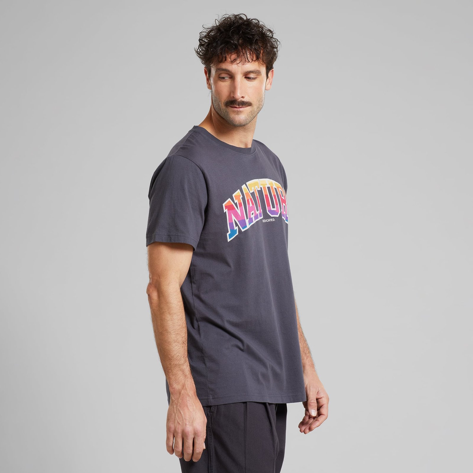 T-shirt Stockholm Nature Sunset Charcoal