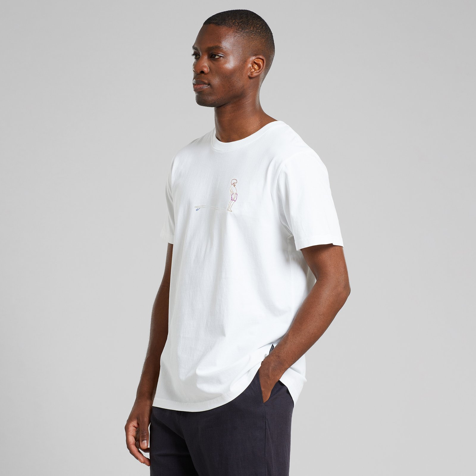T-shirt Stockholm Hang Ten White