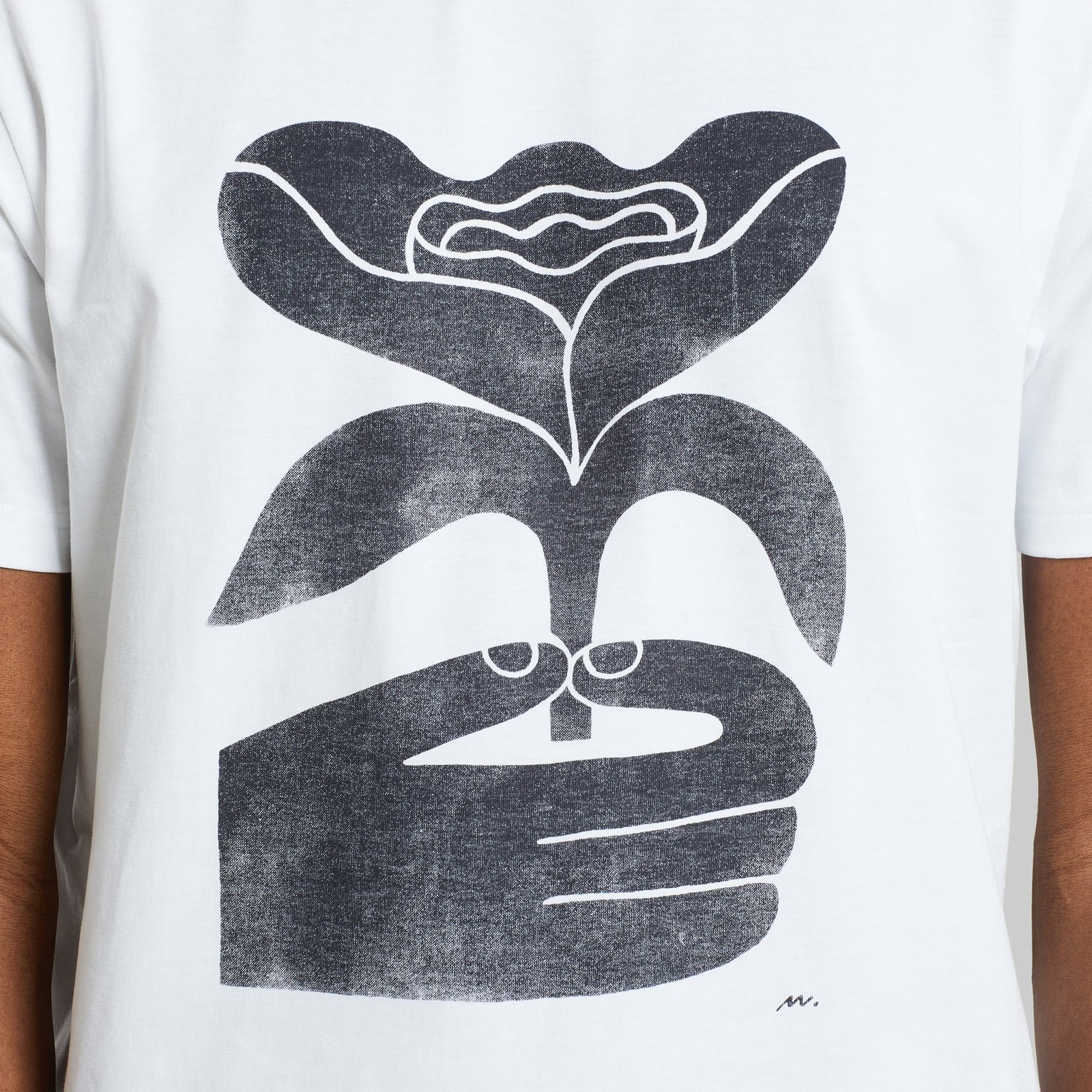 T-shirt Stockholm My Petal White