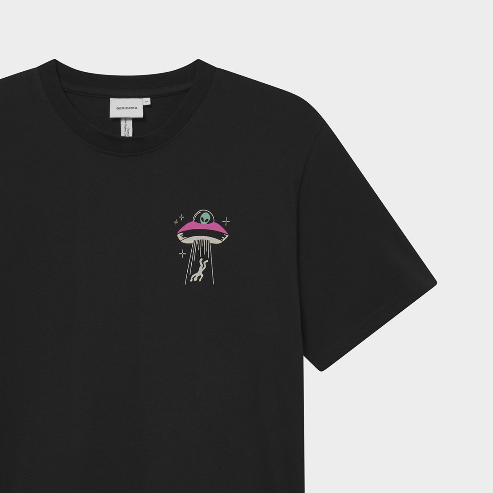 T-shirt Stockholm UFO Chest Black