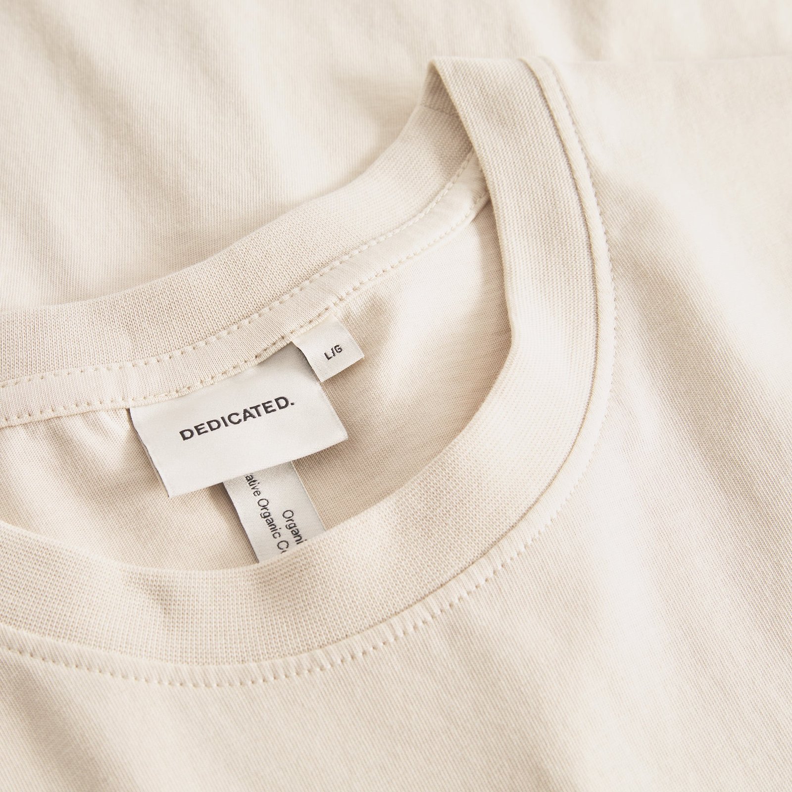 T-shirt Stockholm Wish Chest Oat White