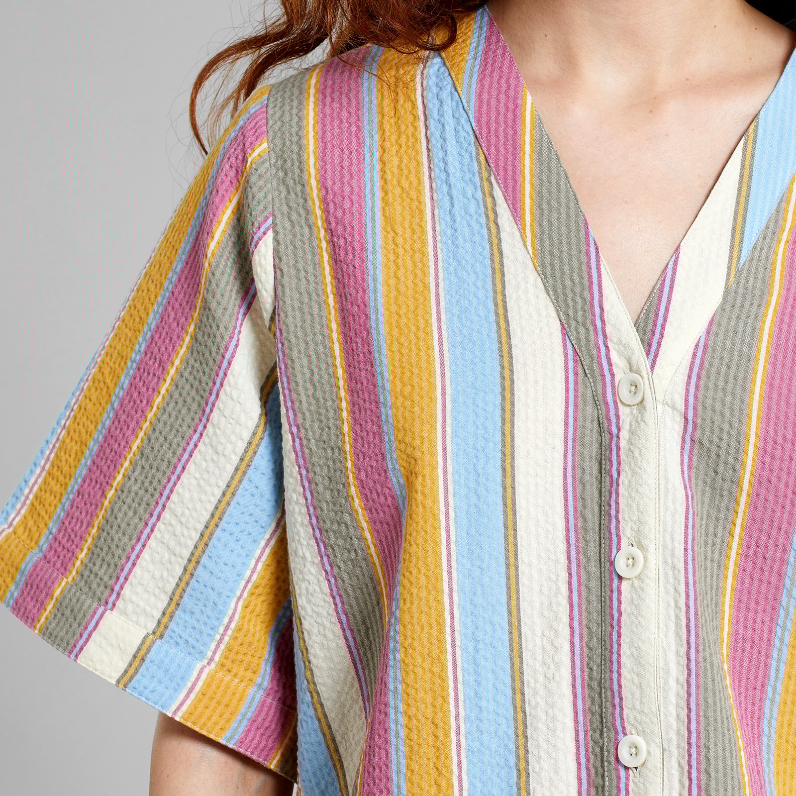 Blouse Odense Club Stripe Multi Color
