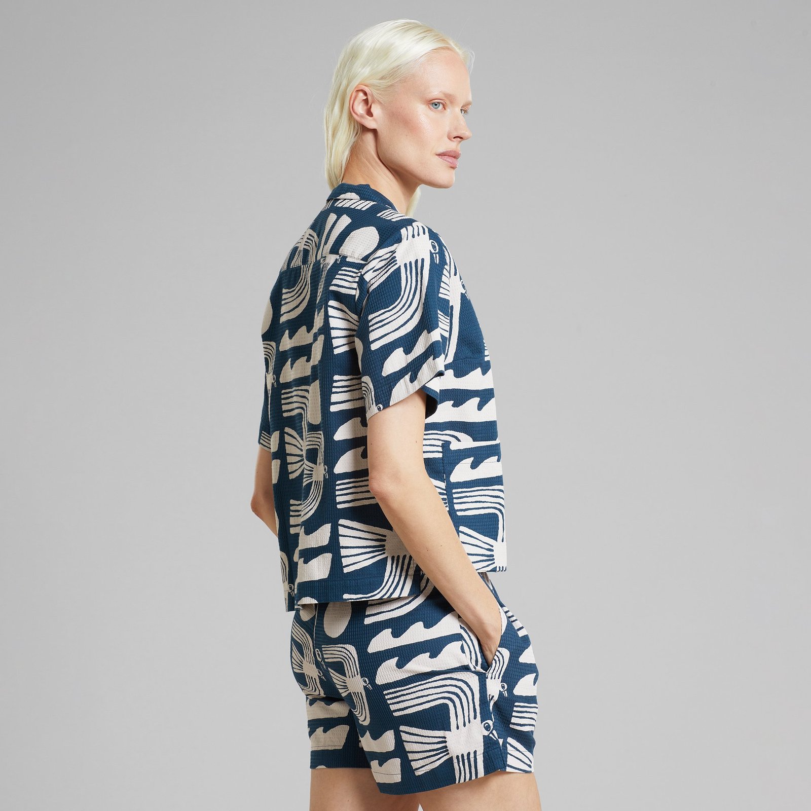 Shirt Valje Seagulls Majolica Blue