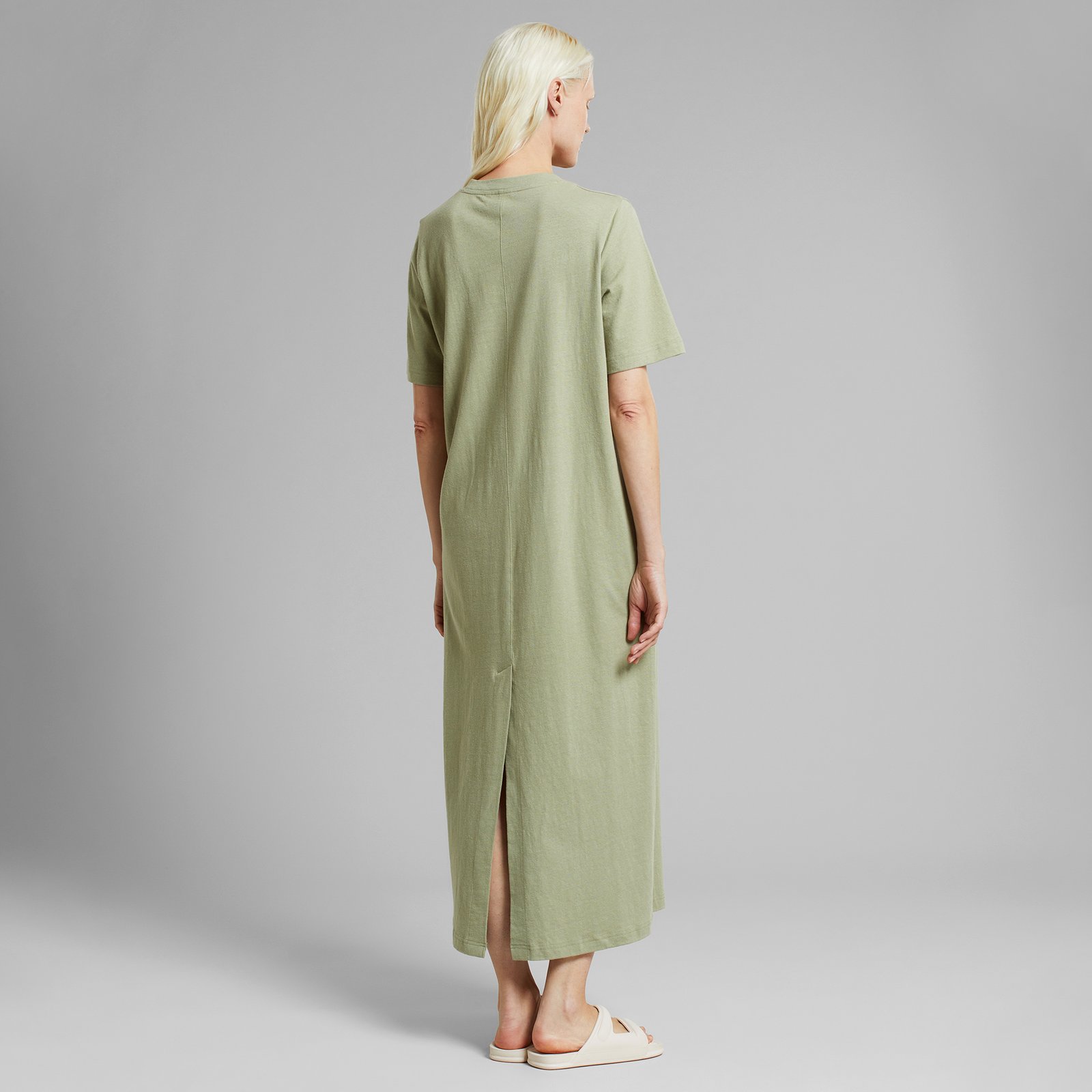 Dress Lammhult Hemp Tea Green